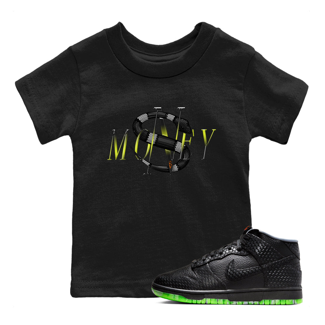 Money Snake snkmatch Tee Kids - Dunk Halloween