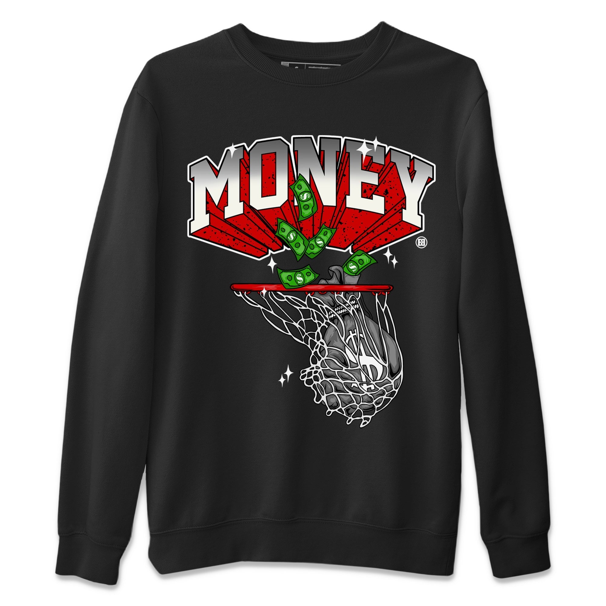Money Swish Unisex Tops - Air Jordan 4 Red Cement