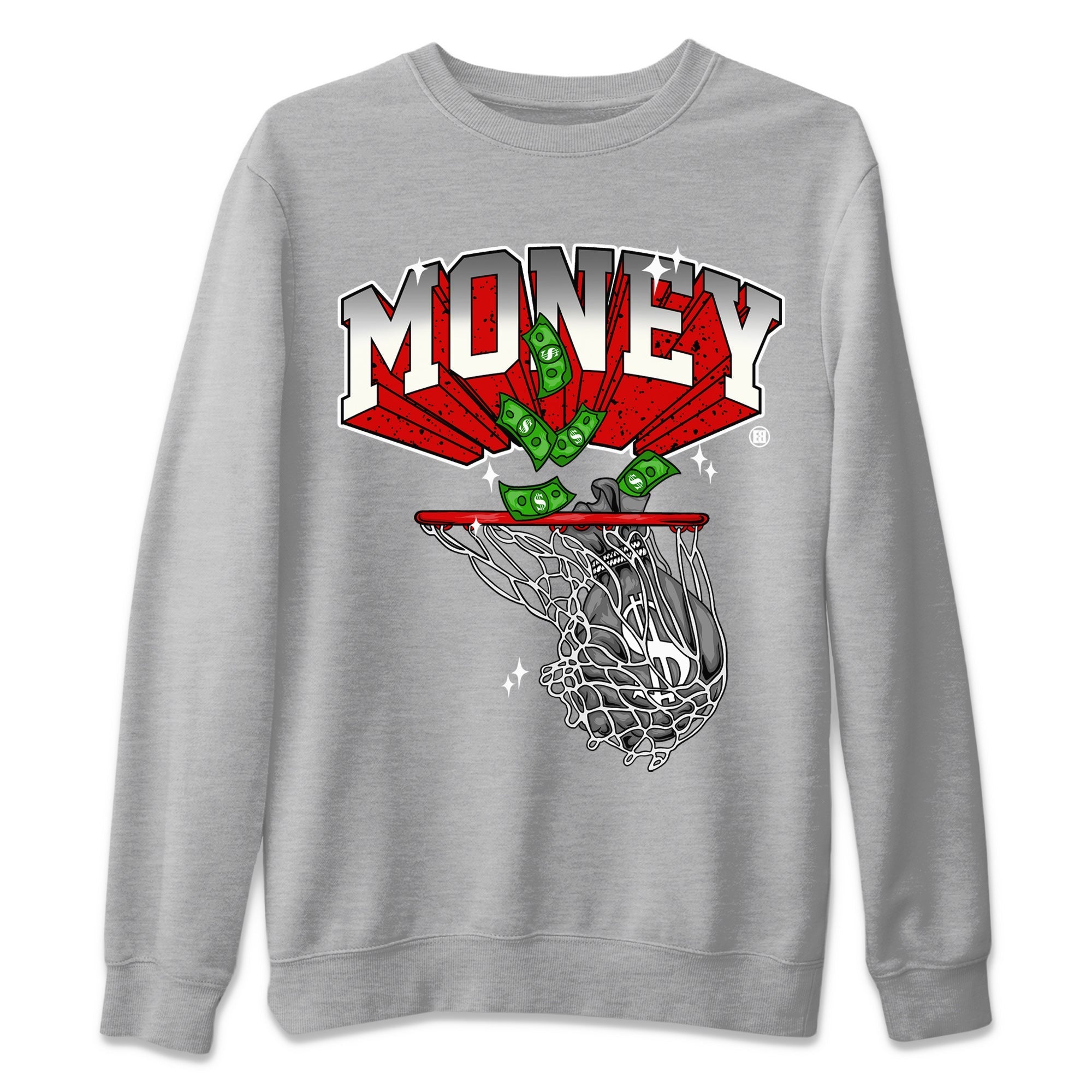 Money Swish Unisex Tops - Air Jordan 4 Red Cement