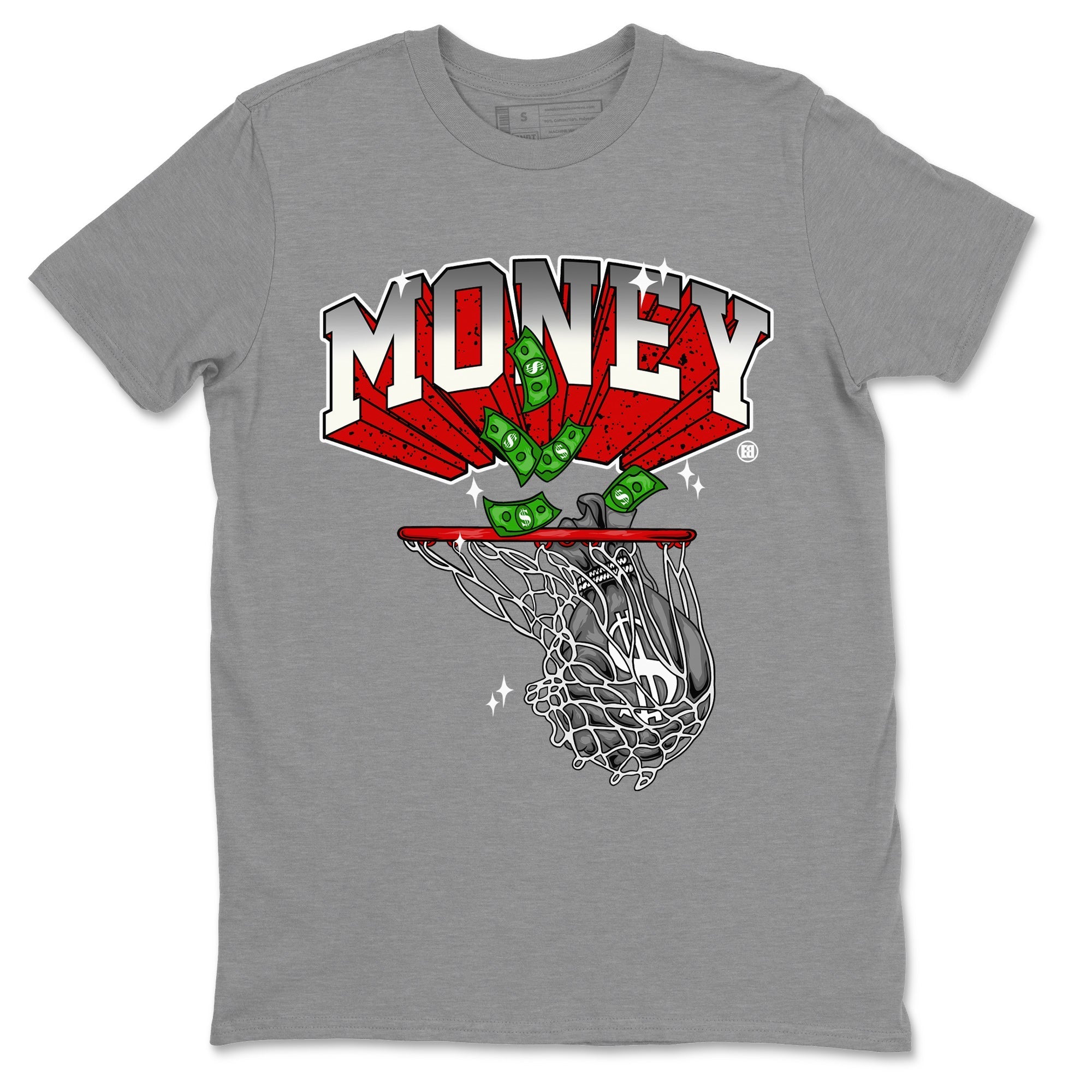 Money Swish Unisex Tops - Air Jordan 4 Red Cement