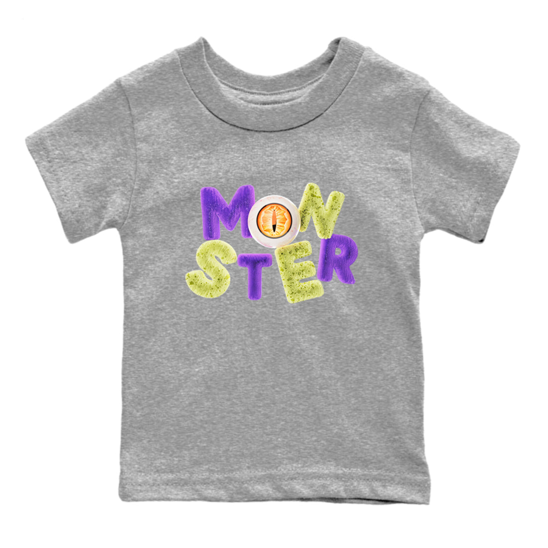 Monster snkmatch Tee Kids - Air Jordan 4 Canyon Purple