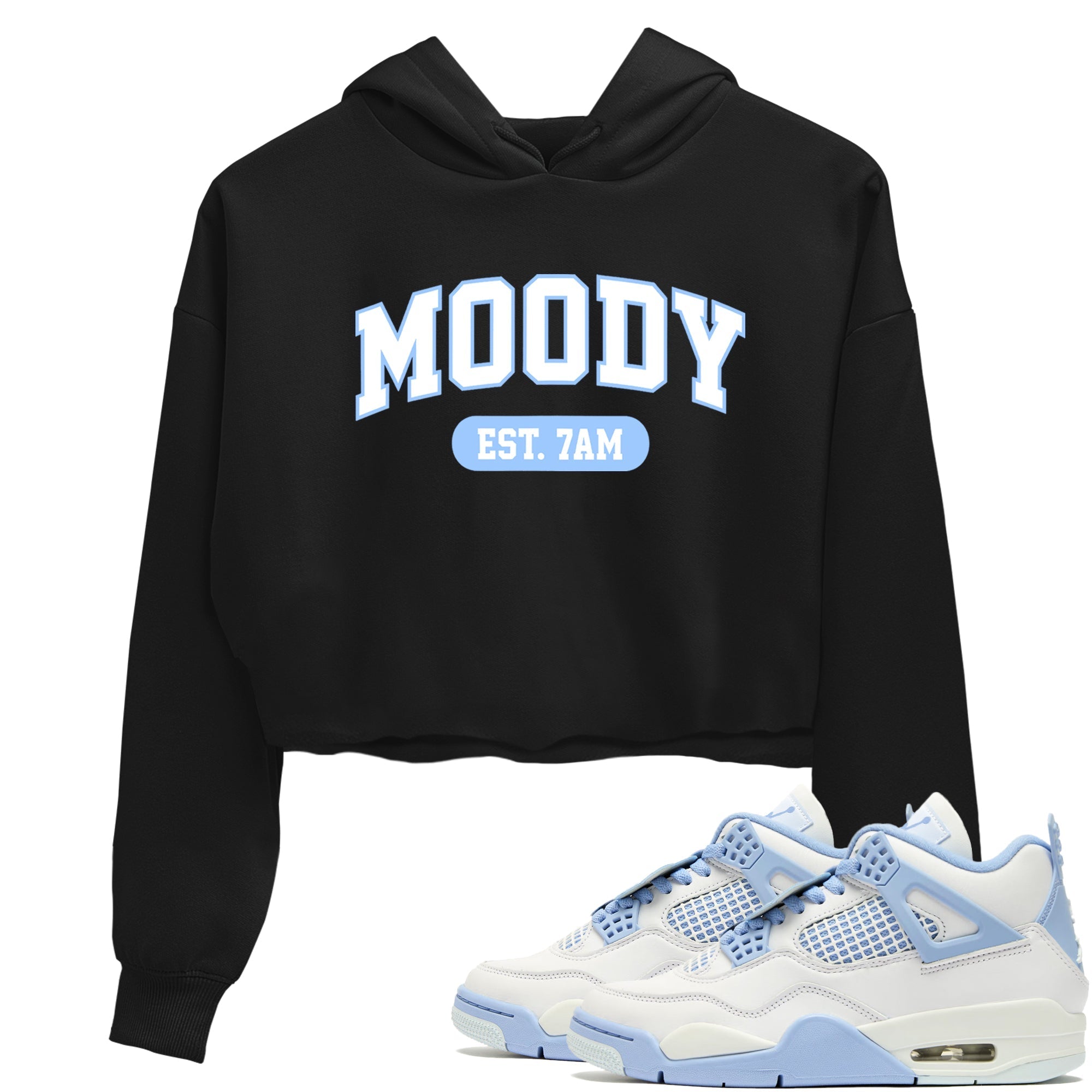 Moody snkmatch Women's Top - Air Jordan 4 Aluminum