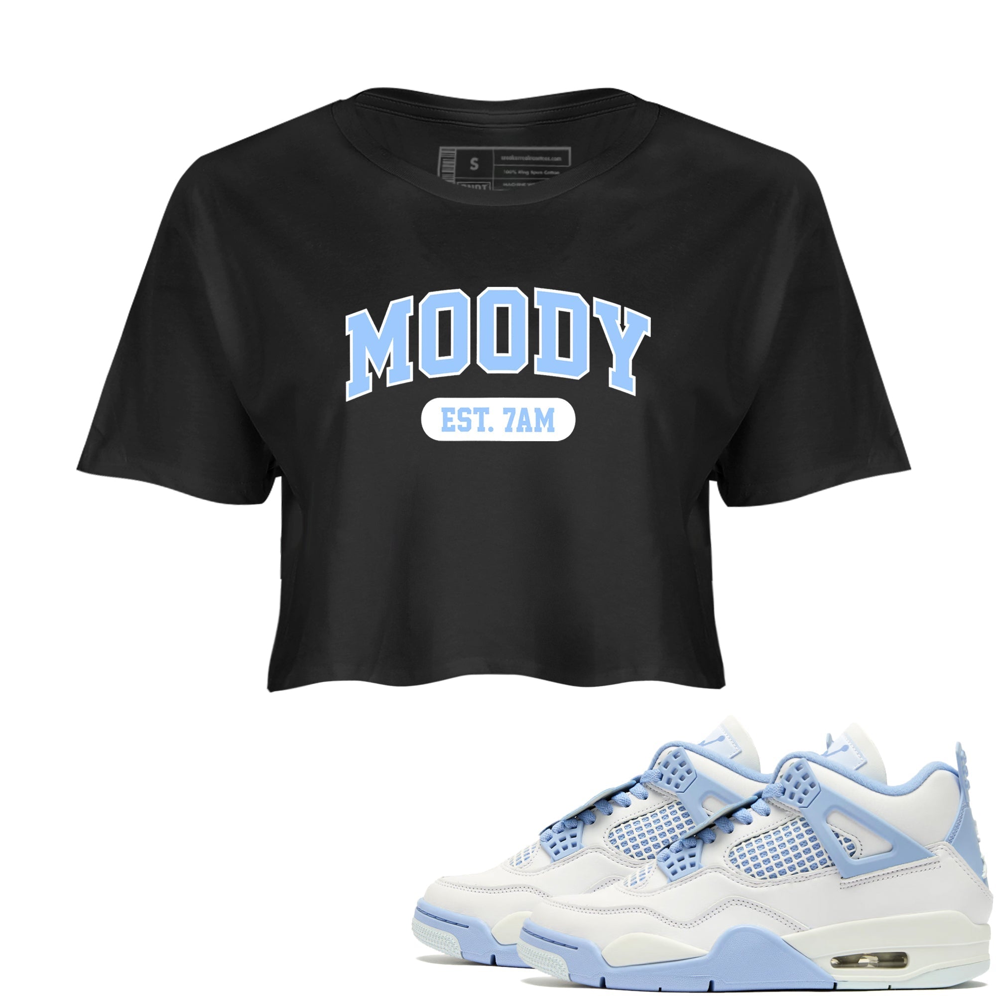 Moody snkmatch Women's Top - Air Jordan 4 Aluminum