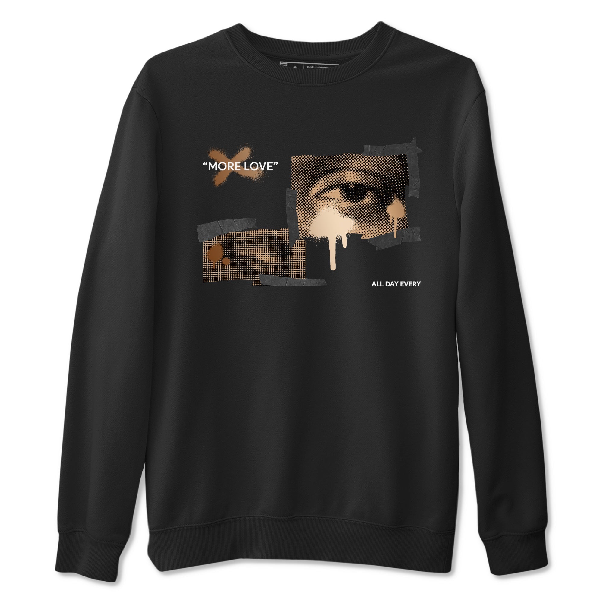 More Love snkmatch Tees - Air Foamposite One Metallic Copper