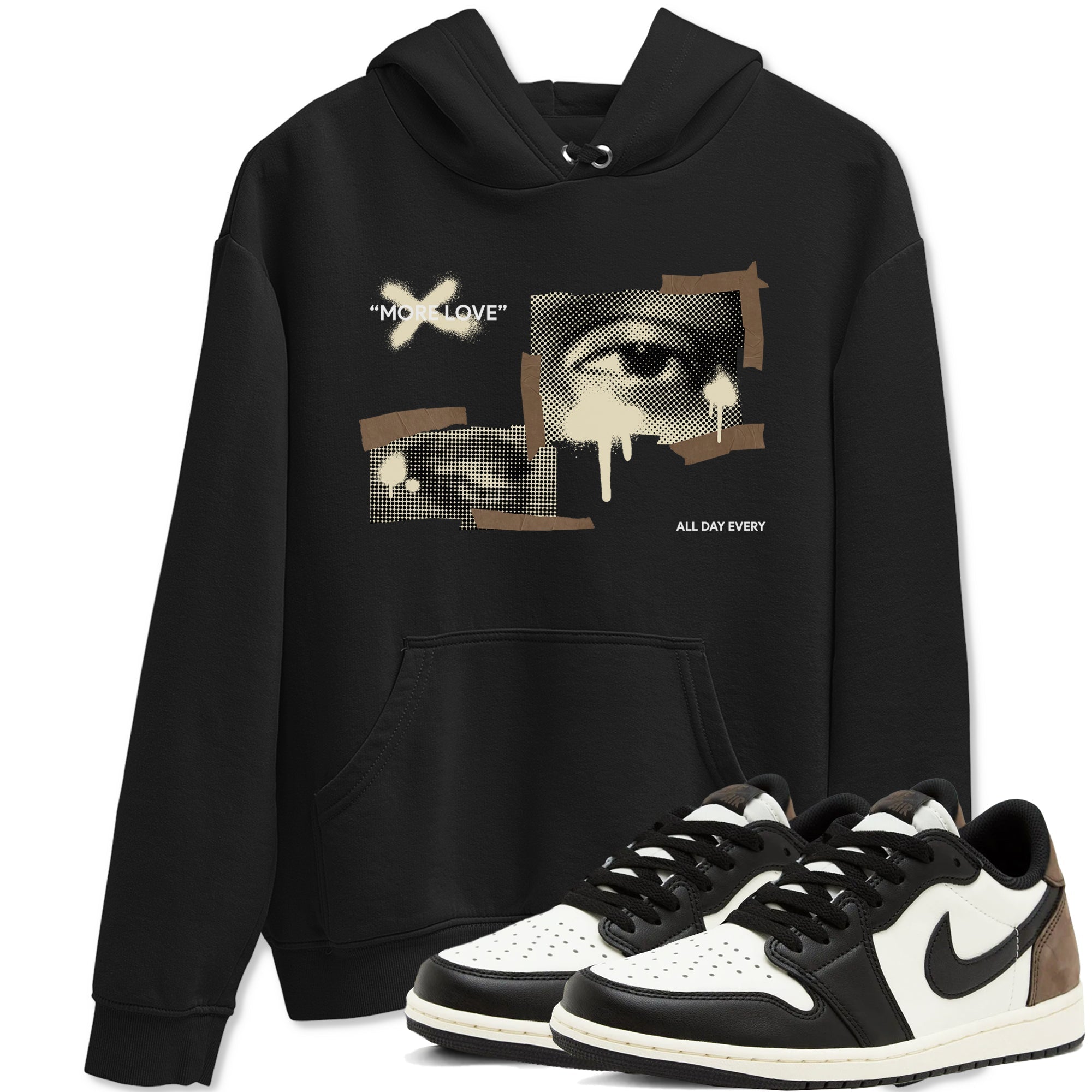 More Love snkmatch Tees - Air Jordan 1 Mocha