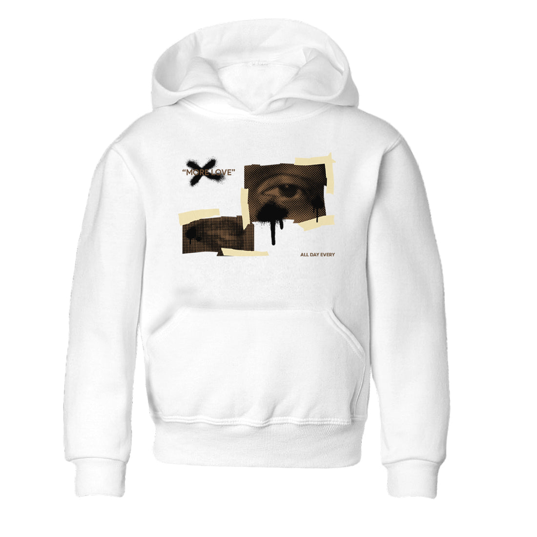 More Love snkmatch Tees Kids - Air Jordan 1 Mocha