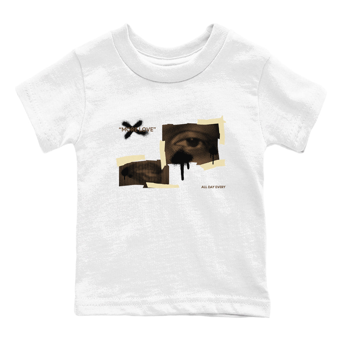 More Love snkmatch Tees Kids - Air Jordan 1 Mocha