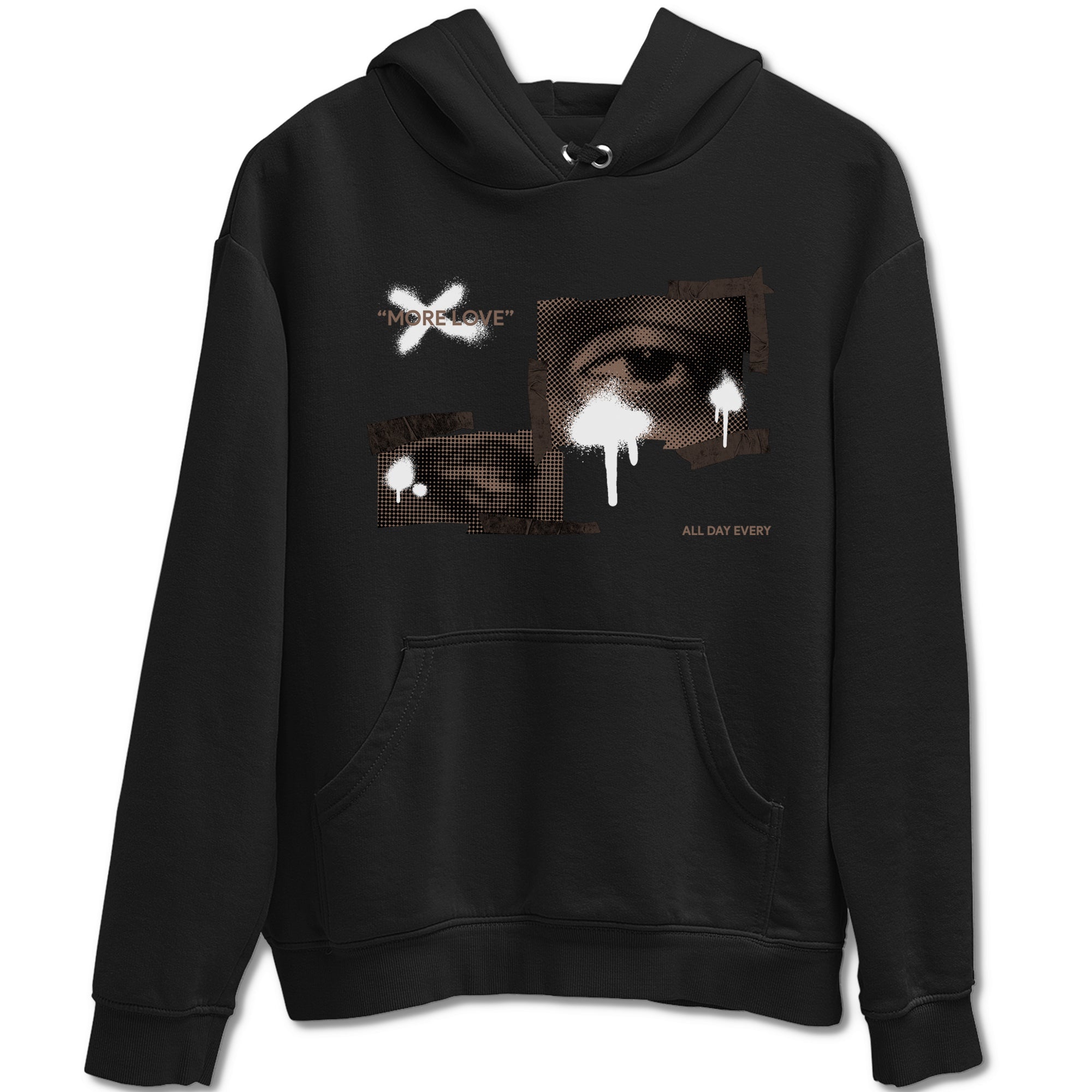 More Love snkmatch Tees - Air Jordan 1 Travis Scott Velvet Brown