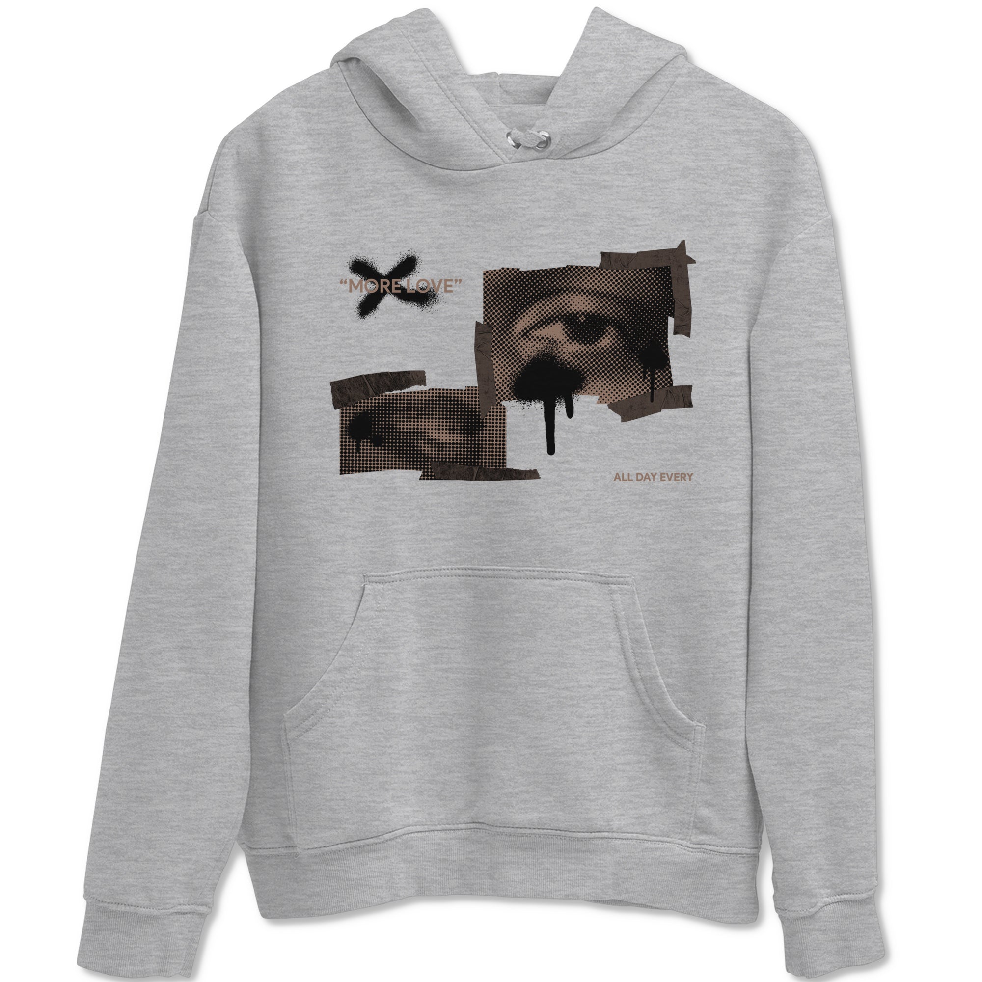 More Love snkmatch Tees - Air Jordan 1 Travis Scott Velvet Brown