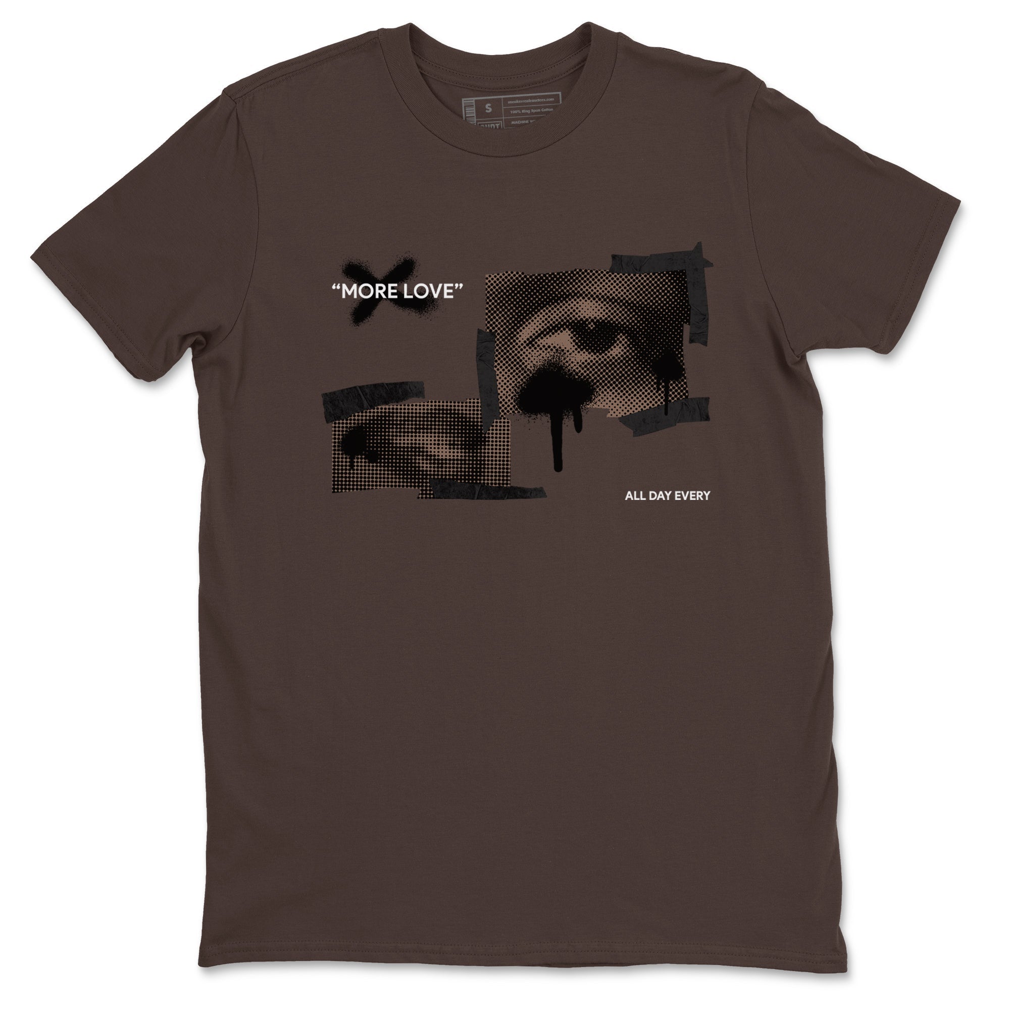 More Love snkmatch Tees - Air Jordan 1 Travis Scott Velvet Brown