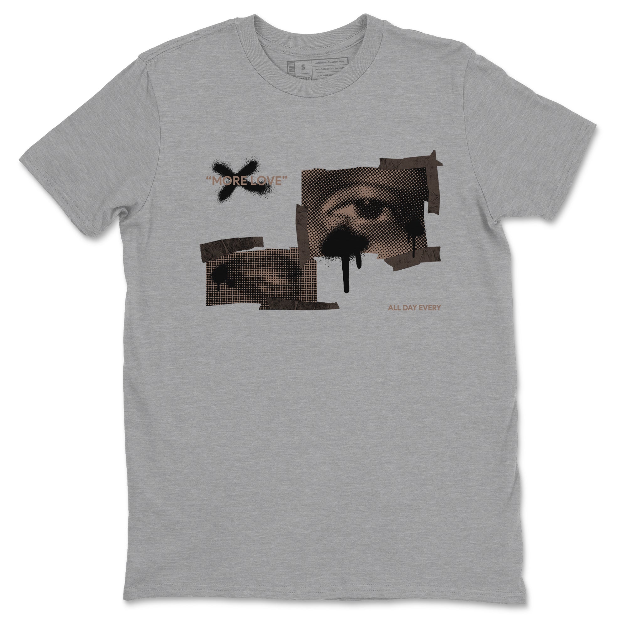 More Love snkmatch Tees - Air Jordan 1 Travis Scott Velvet Brown