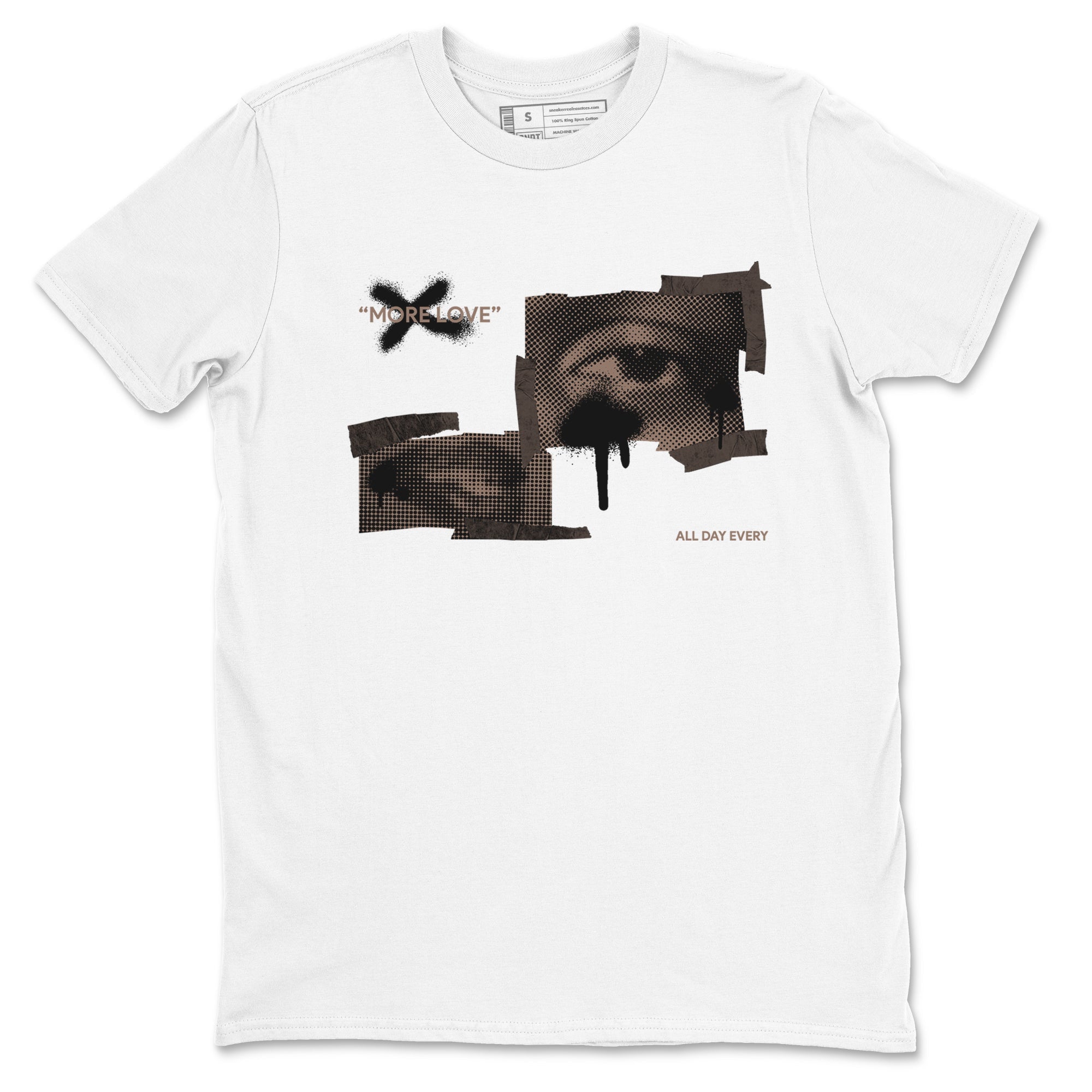 More Love snkmatch Tees - Air Jordan 1 Travis Scott Velvet Brown
