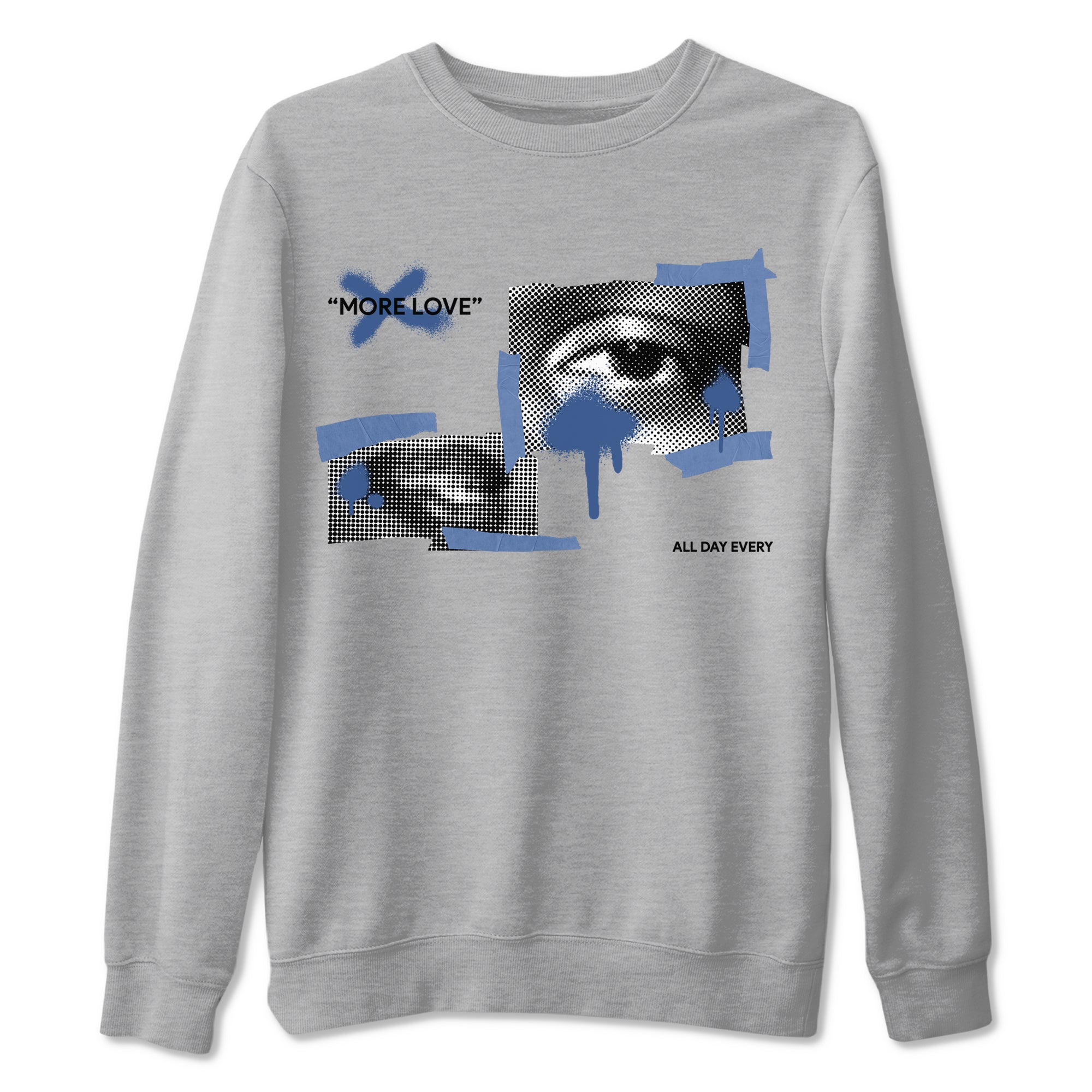More Love snkmatch Tees - Air Jordan 11 Diffused Blue