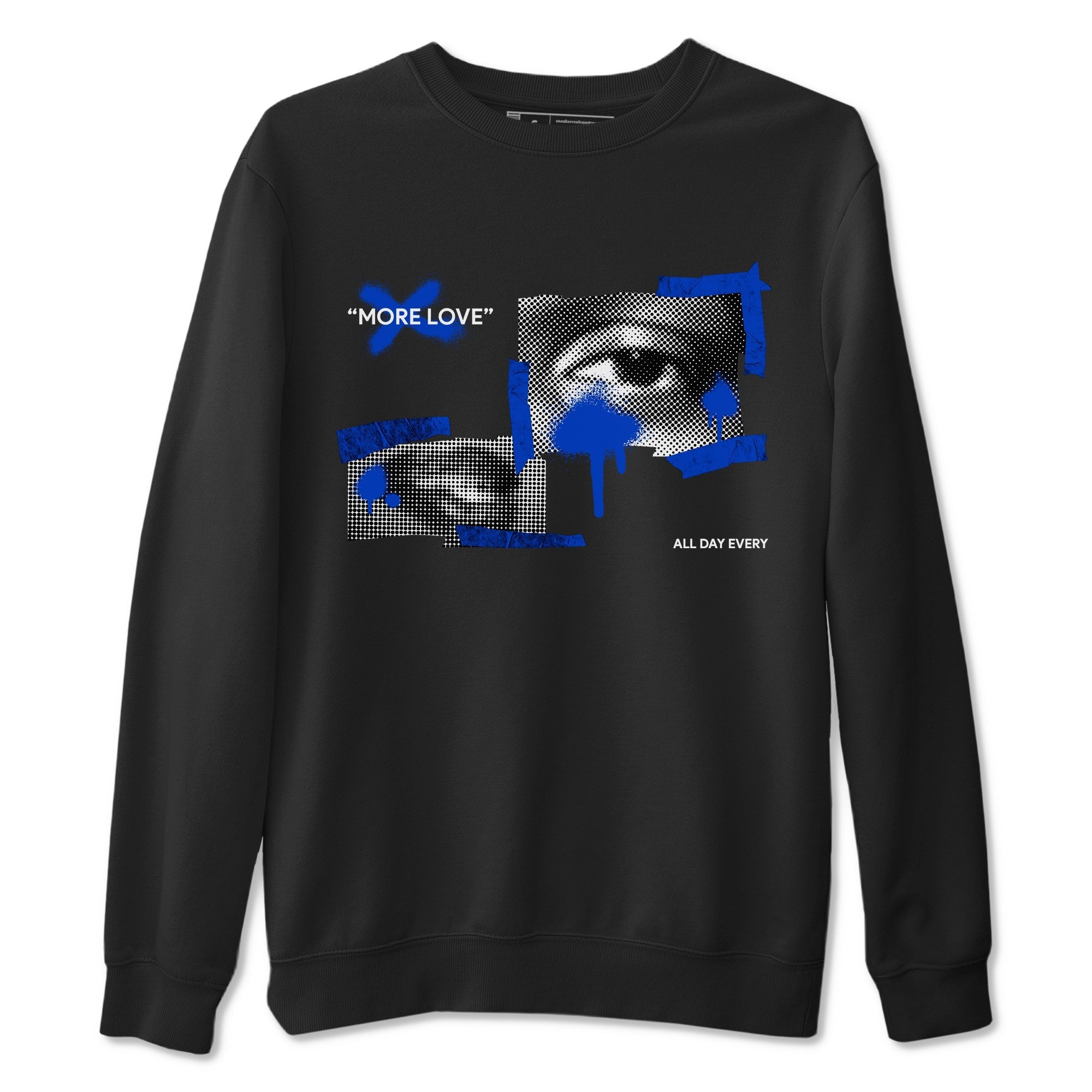 More Love snkmatch Tees - Air Jordan 12 Blueberry