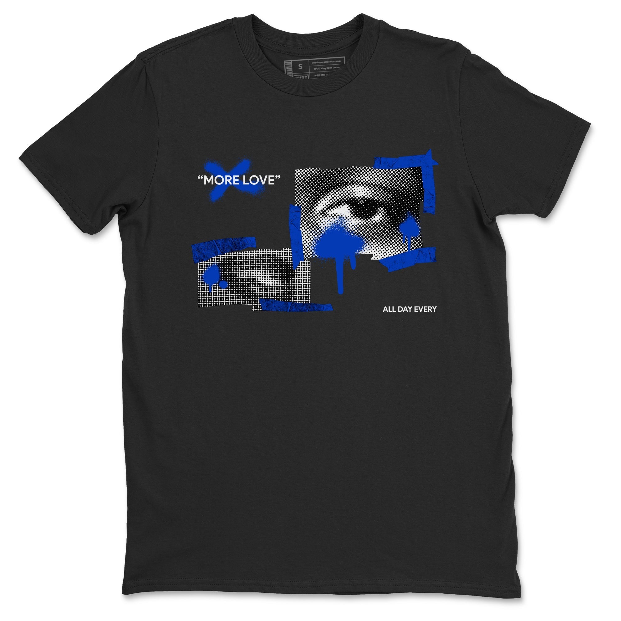 More Love snkmatch Tees - Air Jordan 12 Blueberry