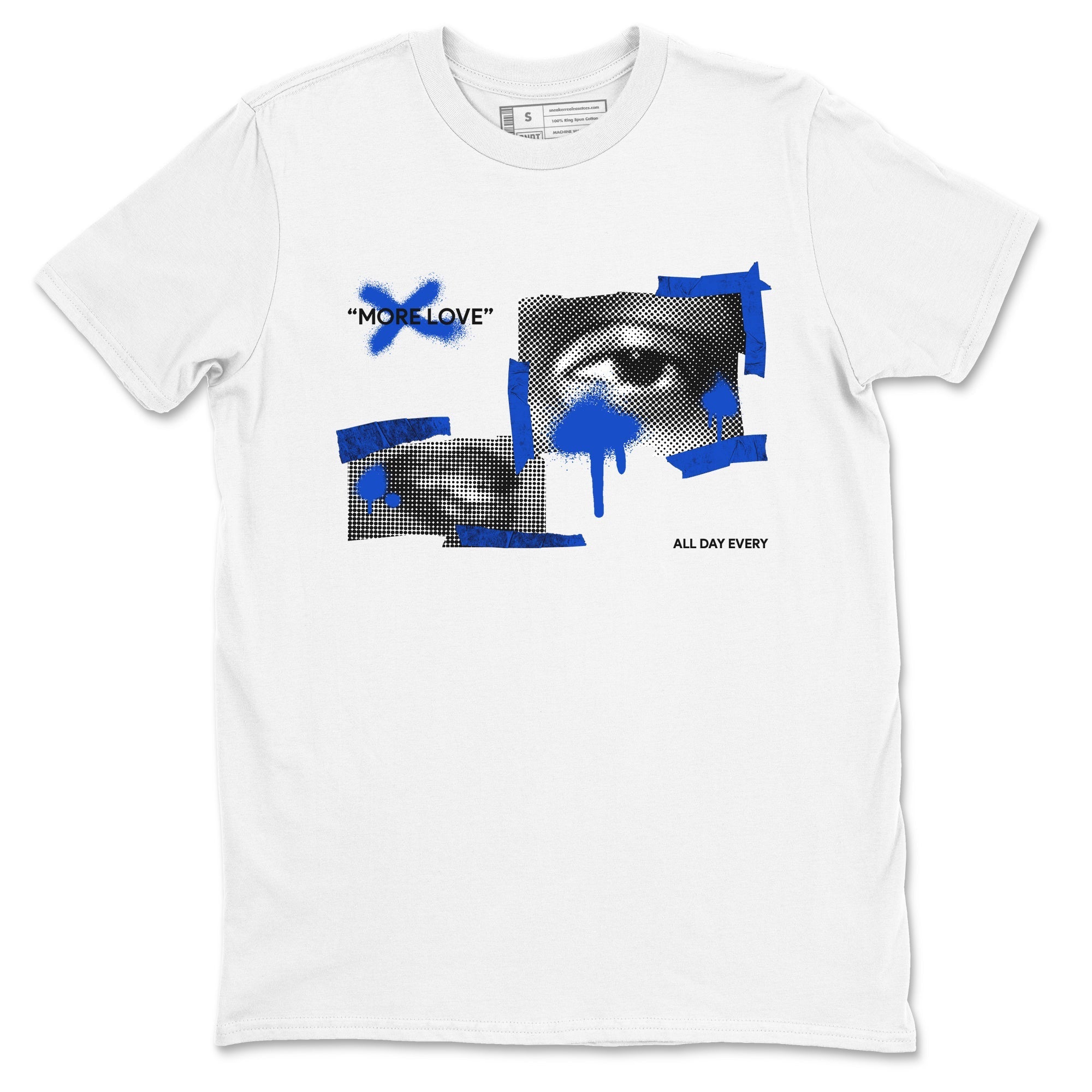 More Love snkmatch Tees - Air Jordan 12 Blueberry