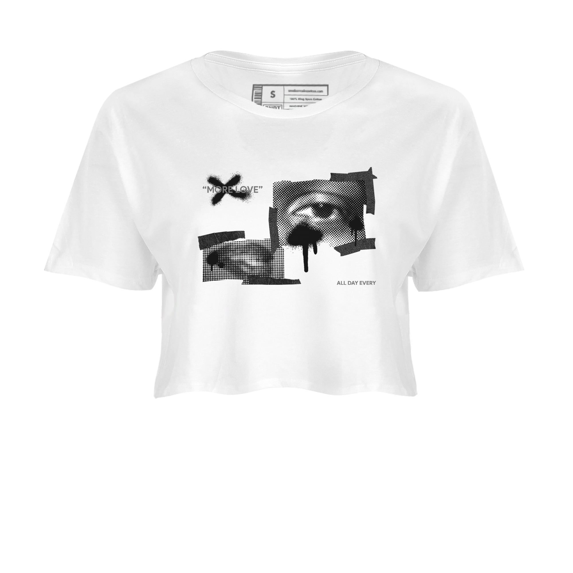 More Love snkmatch Women's Top - Air Jordan 3 Black Cat