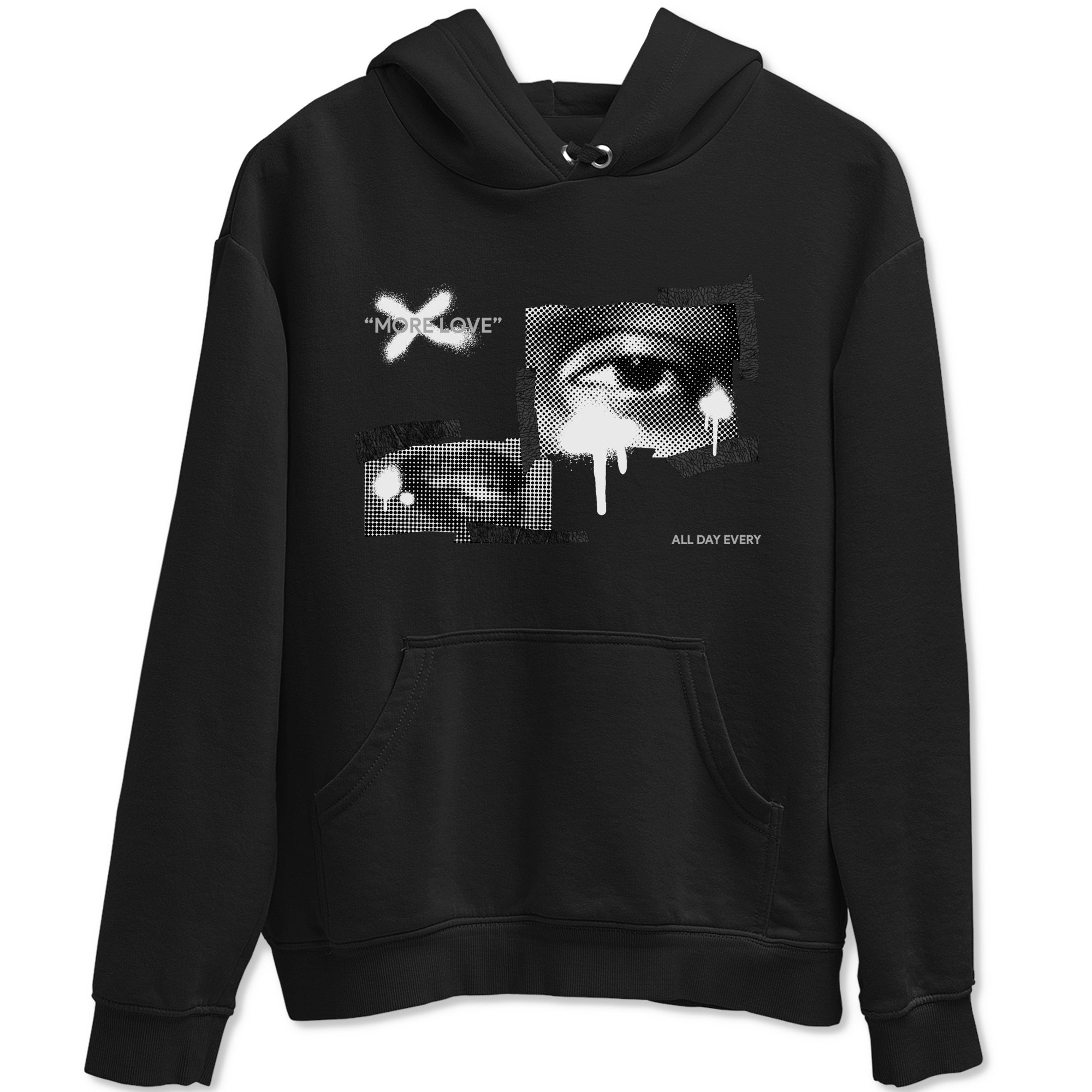 More Love snkmatch Tees - Air Jordan 3 Black Cat
