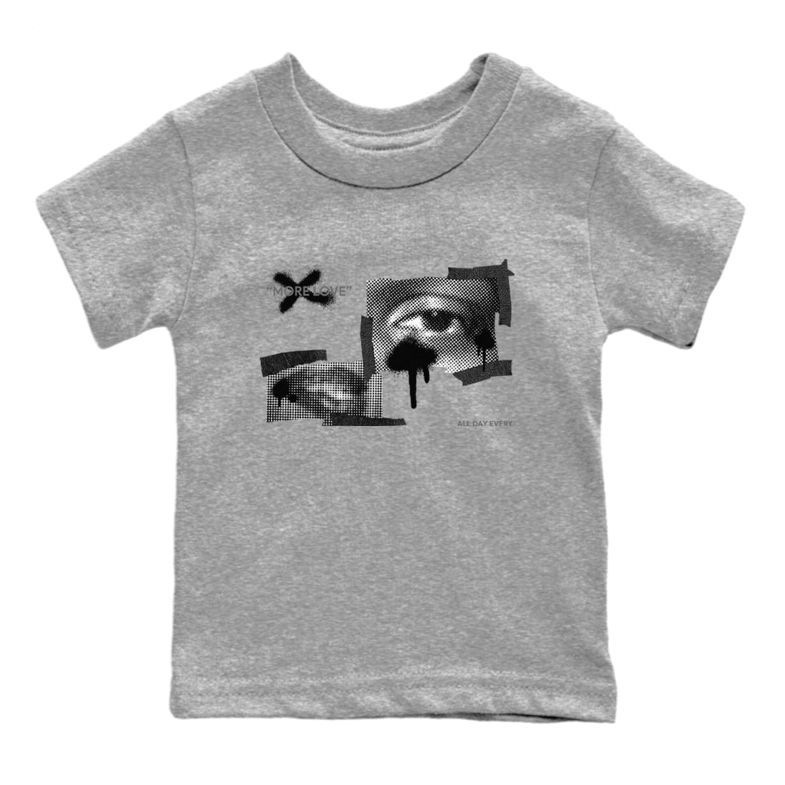 More Love snkmatch Tees Kids - Air Jordan 3 Black Cat