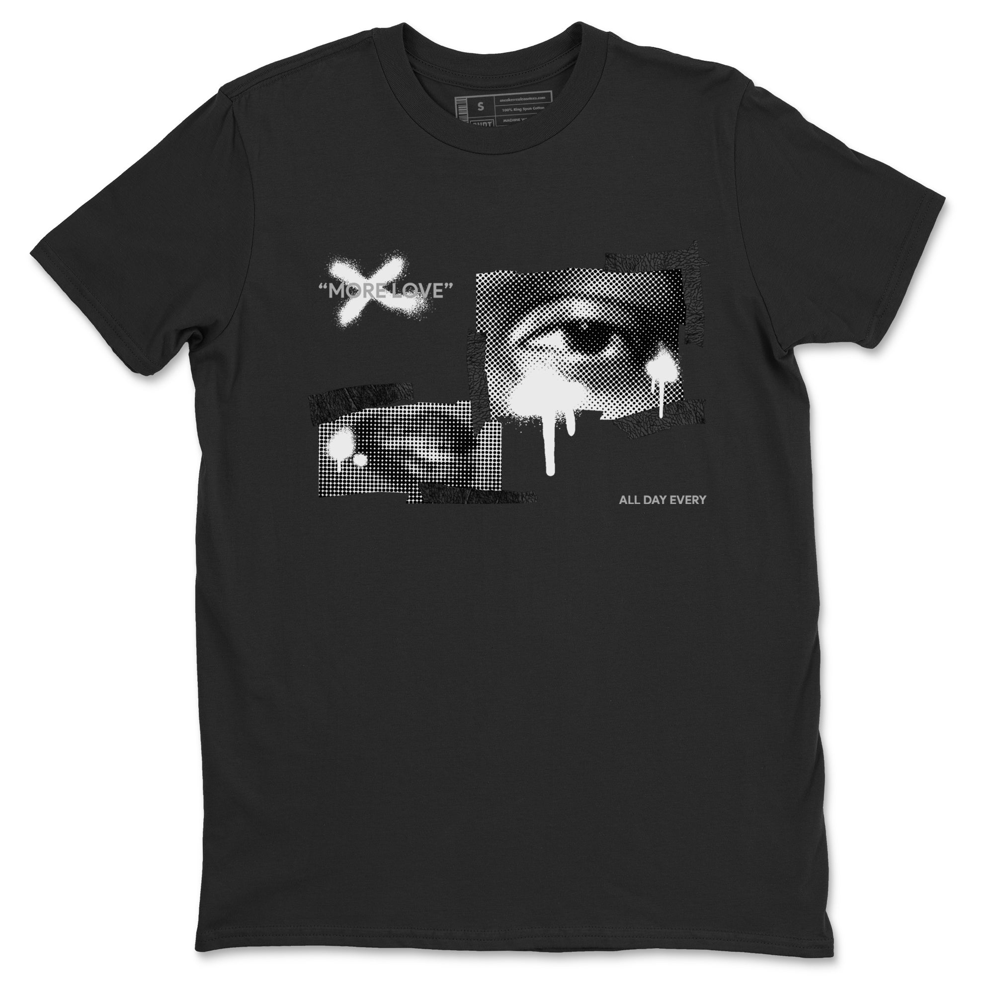 More Love snkmatch Tees - Air Jordan 3 Black Cat