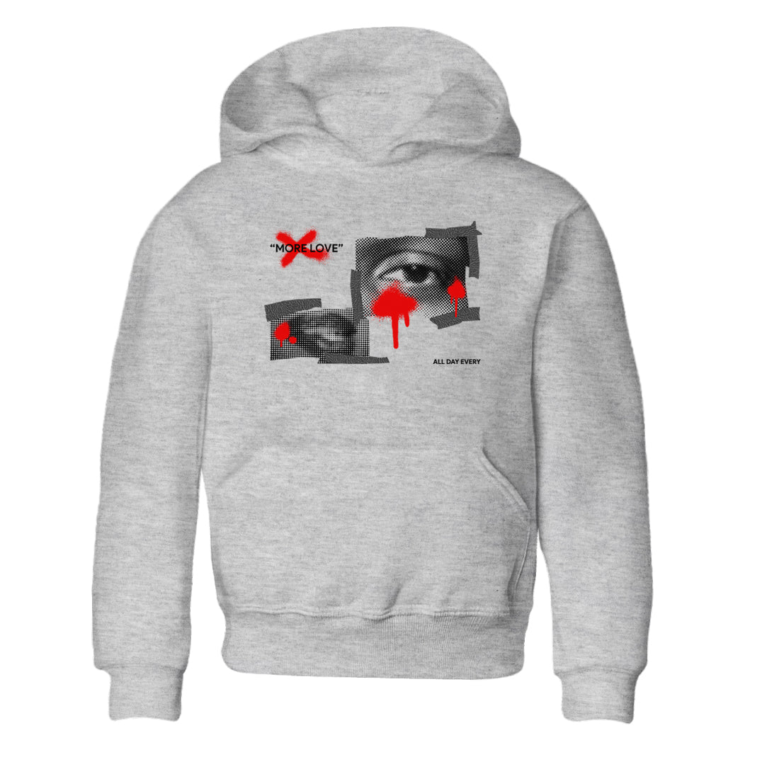 More Love snkmatch Tees Kids - Air Jordan 3 Black Cement