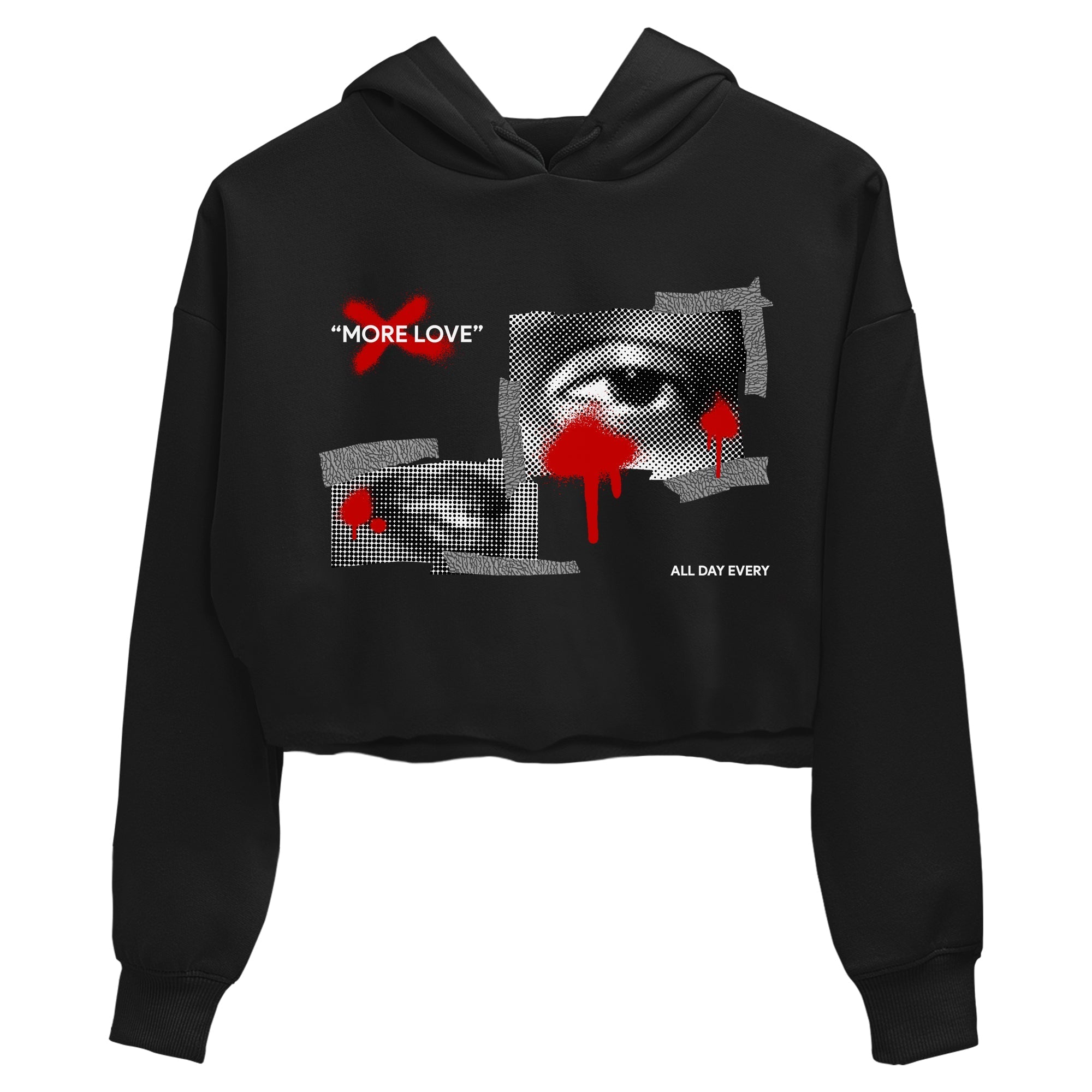 More Love snkmatch Women's Top - Air Jordan 3 Cement Grey