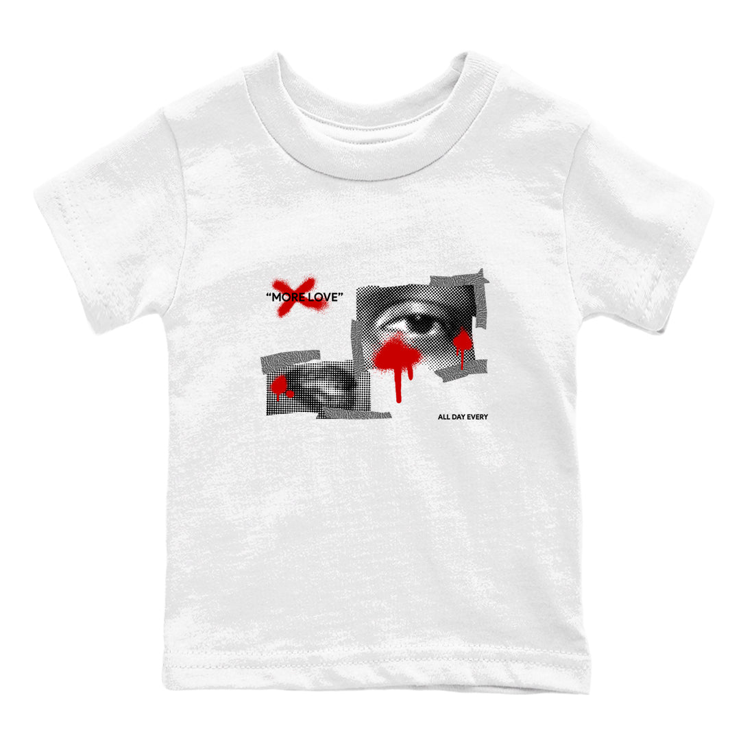More Love snkmatch Tees Kids - Air Jordan 3 Cement Grey