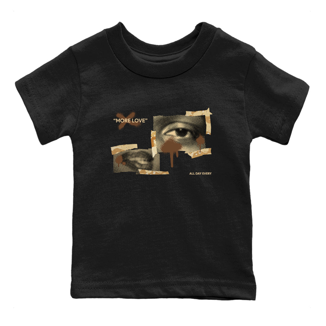 More Love snkmatch Tees Kids - Air Jordan 3 Desert Camo