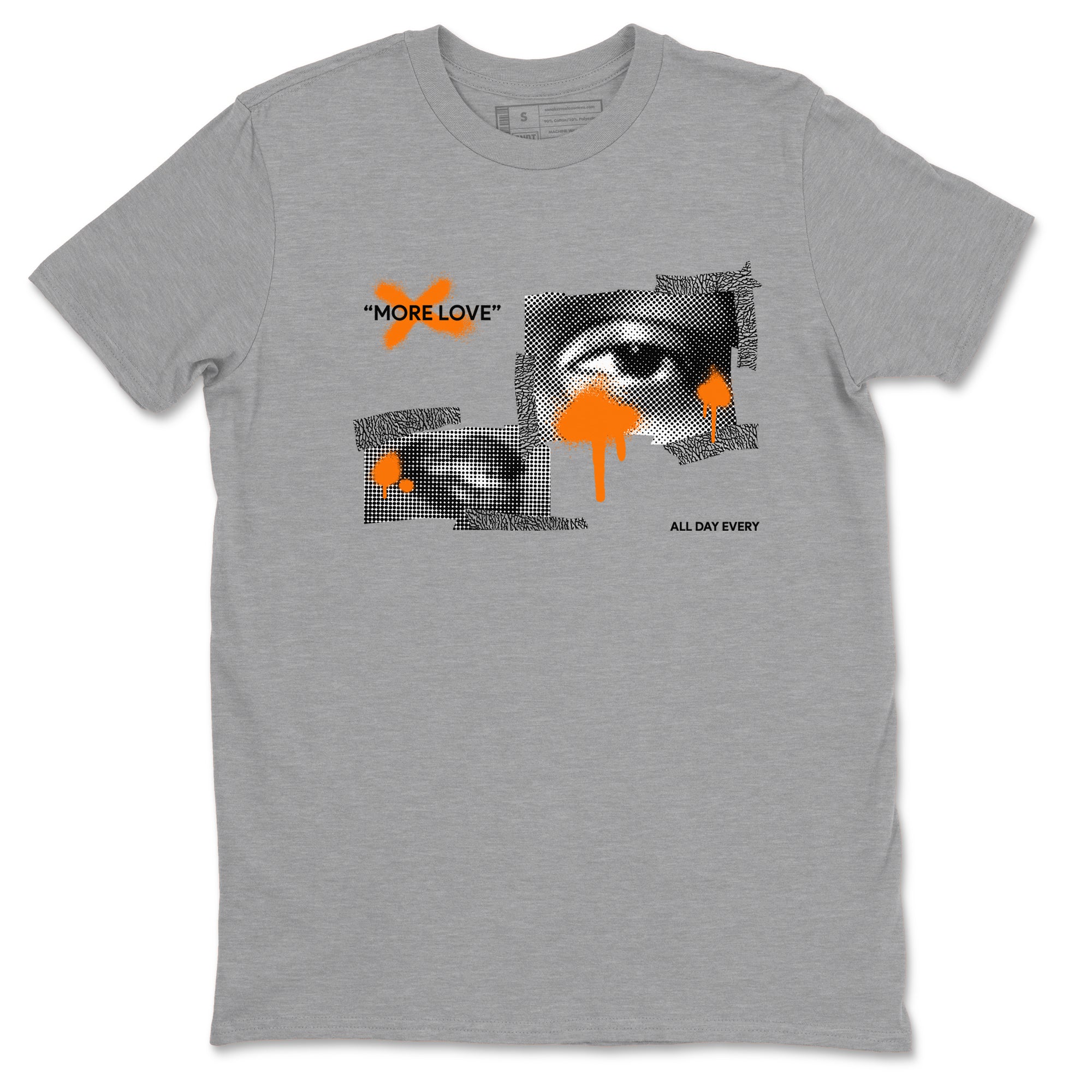 More Love snkmatch Tees - Air Jordan 3 Georgia Peach