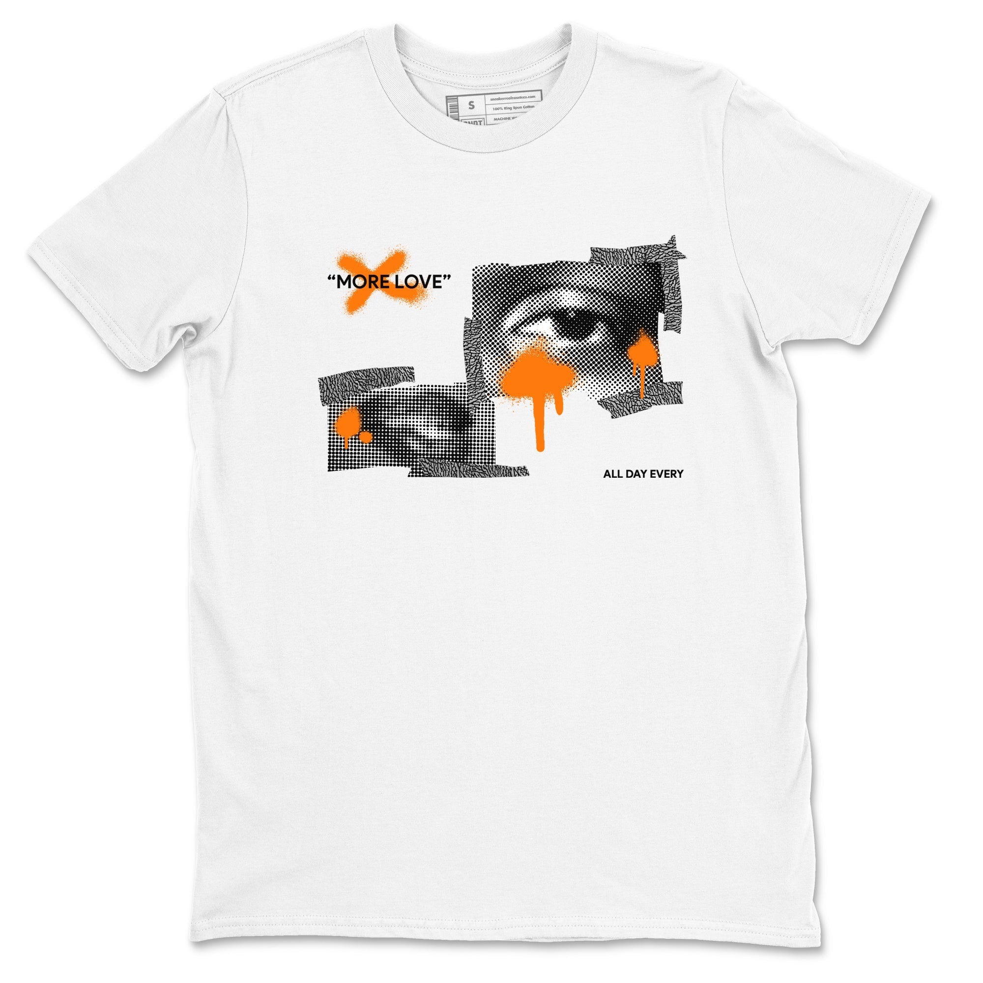 More Love snkmatch Tees - Air Jordan 3 Georgia Peach