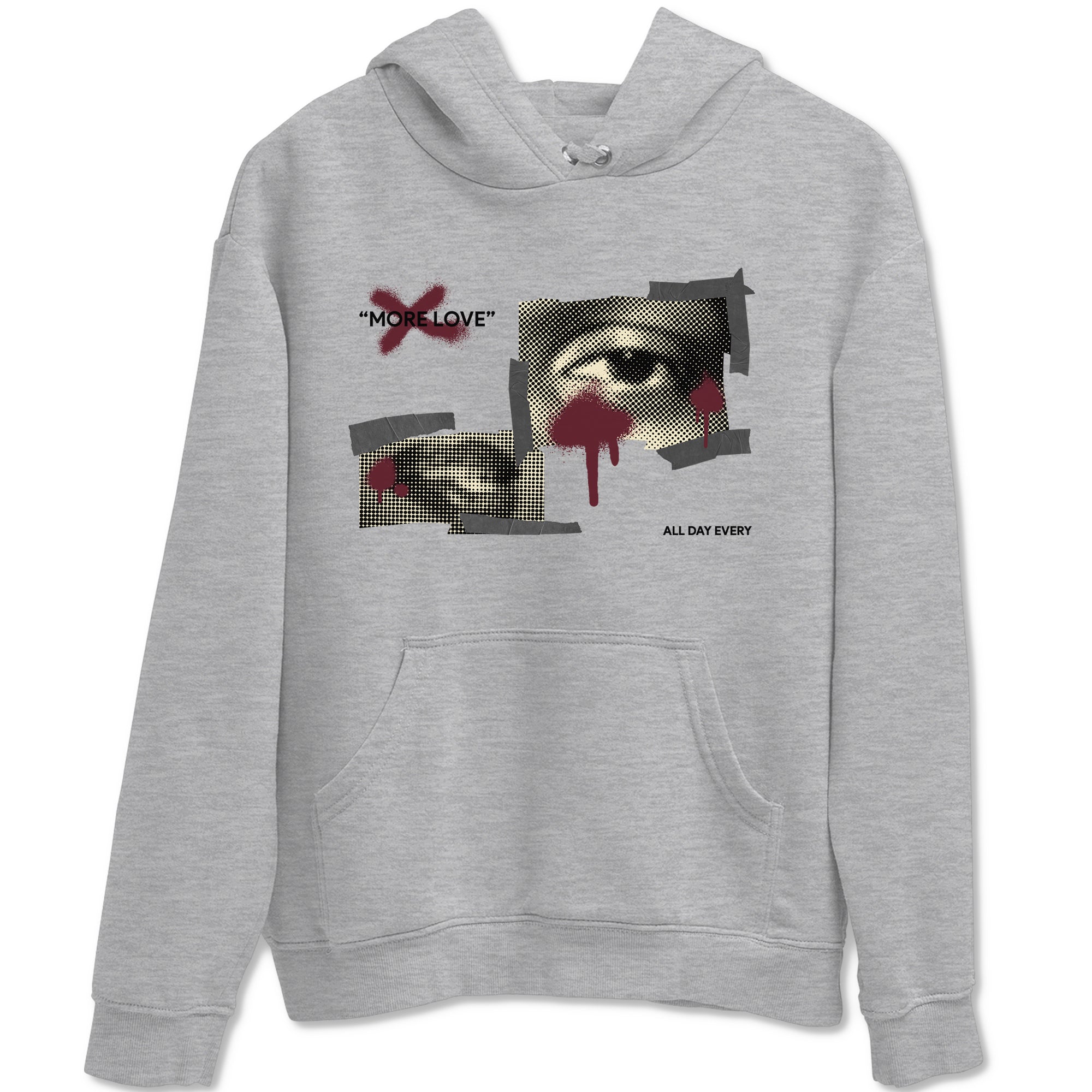 More Love snkmatch Tees - Air Jordan 4 A Ma Maniere x Fossil Stone