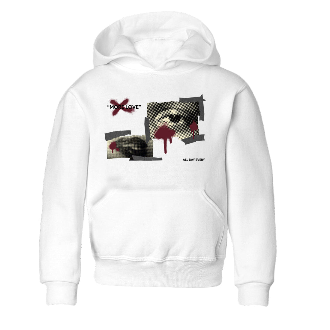 More Love snkmatch Tees Kids - Air Jordan 4 A Ma Maniere x Fossil Stone