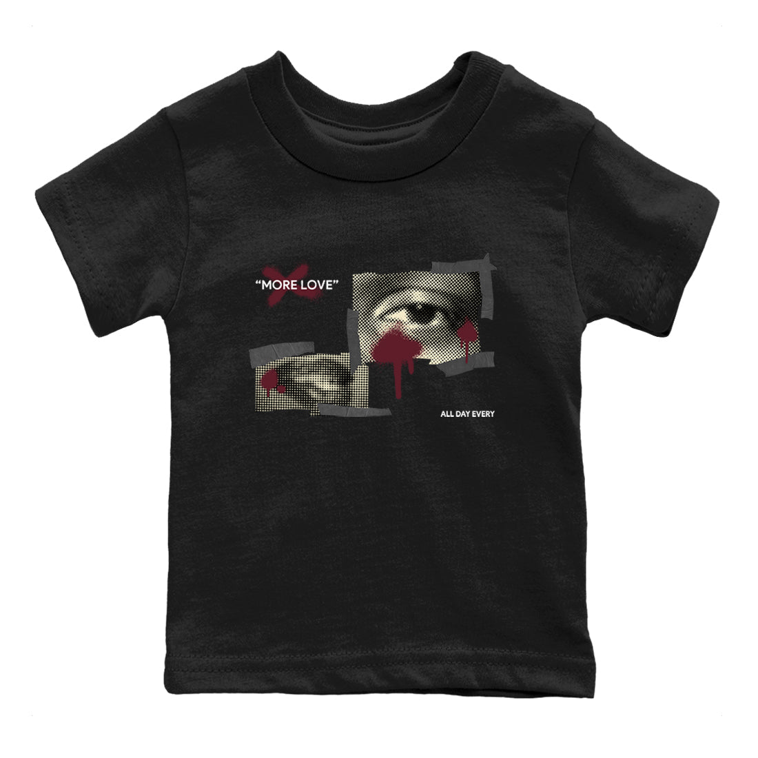 More Love snkmatch Tees Kids - Air Jordan 4 A Ma Maniere x Fossil Stone
