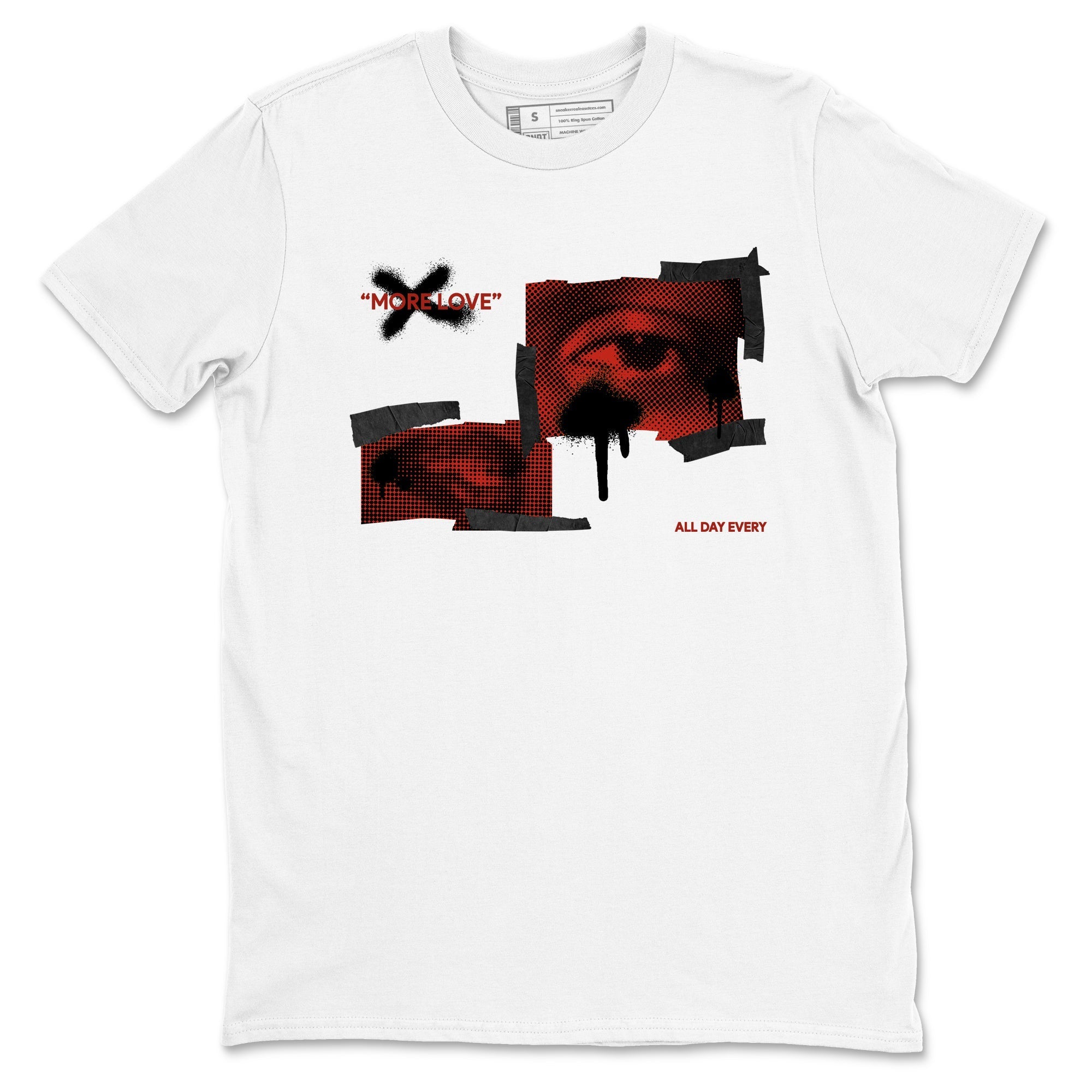 More Love snkmatch Tees - Air Jordan 4 Brick By Brick