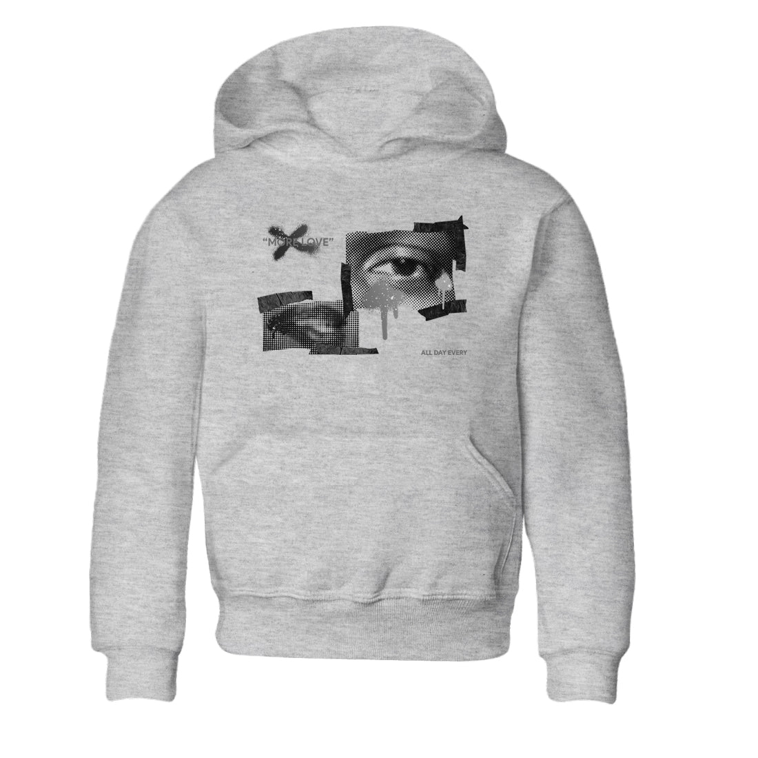 More Love snkmatch Tees Kids - Air Jordan 4 Fear