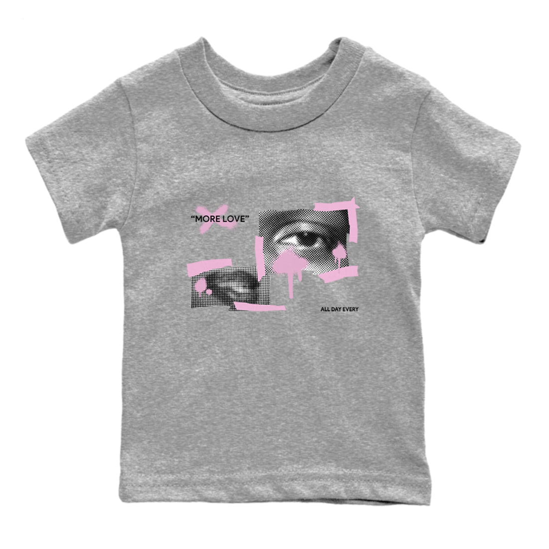 More Love snkmatch Tees Kids - Air Jordan 4 Orchid