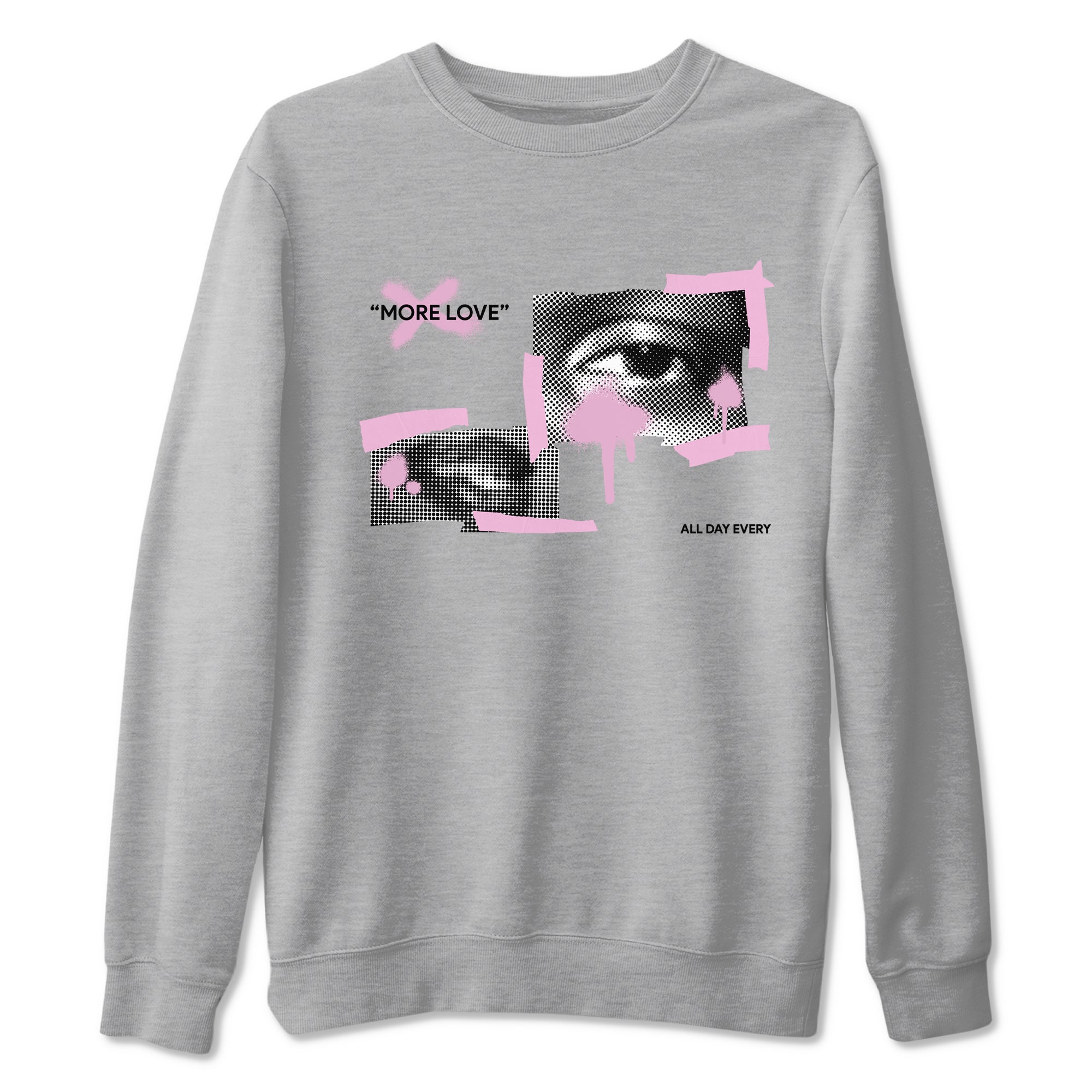 More Love snkmatch Tees - Air Jordan 4 Orchid