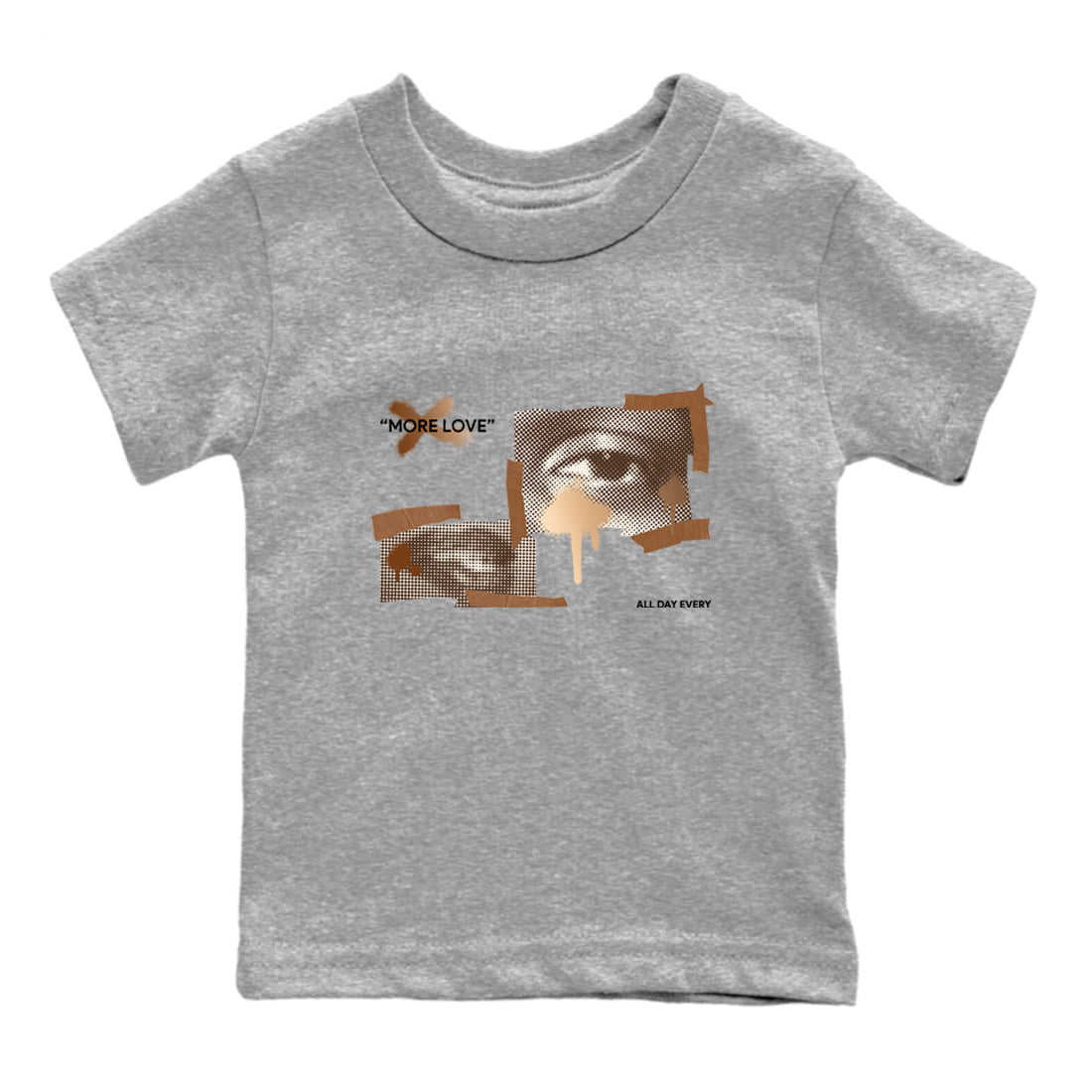 More Love snkmatch Tees Kids - Air Jordan 5 Golden Ticket