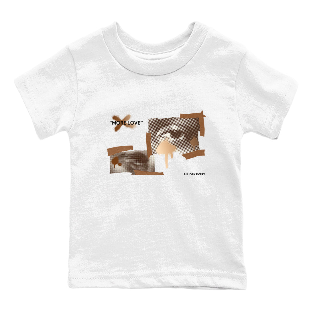 More Love snkmatch Tees Kids - Air Jordan 5 Golden Ticket