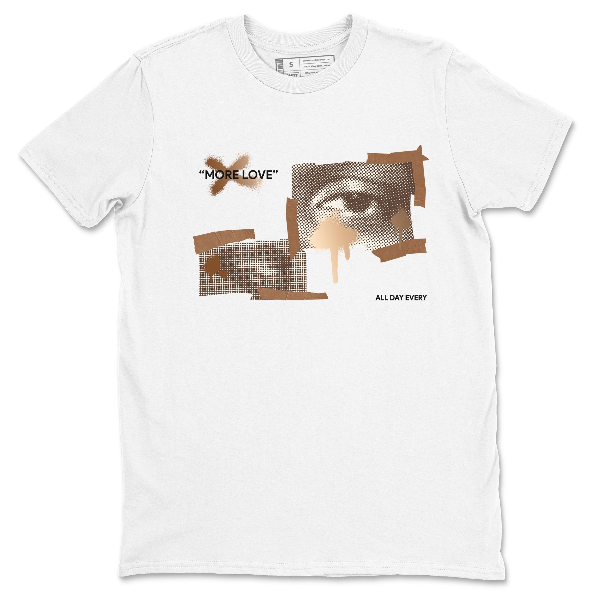 More Love snkmatch Tees - Air Jordan 5 Golden Ticket