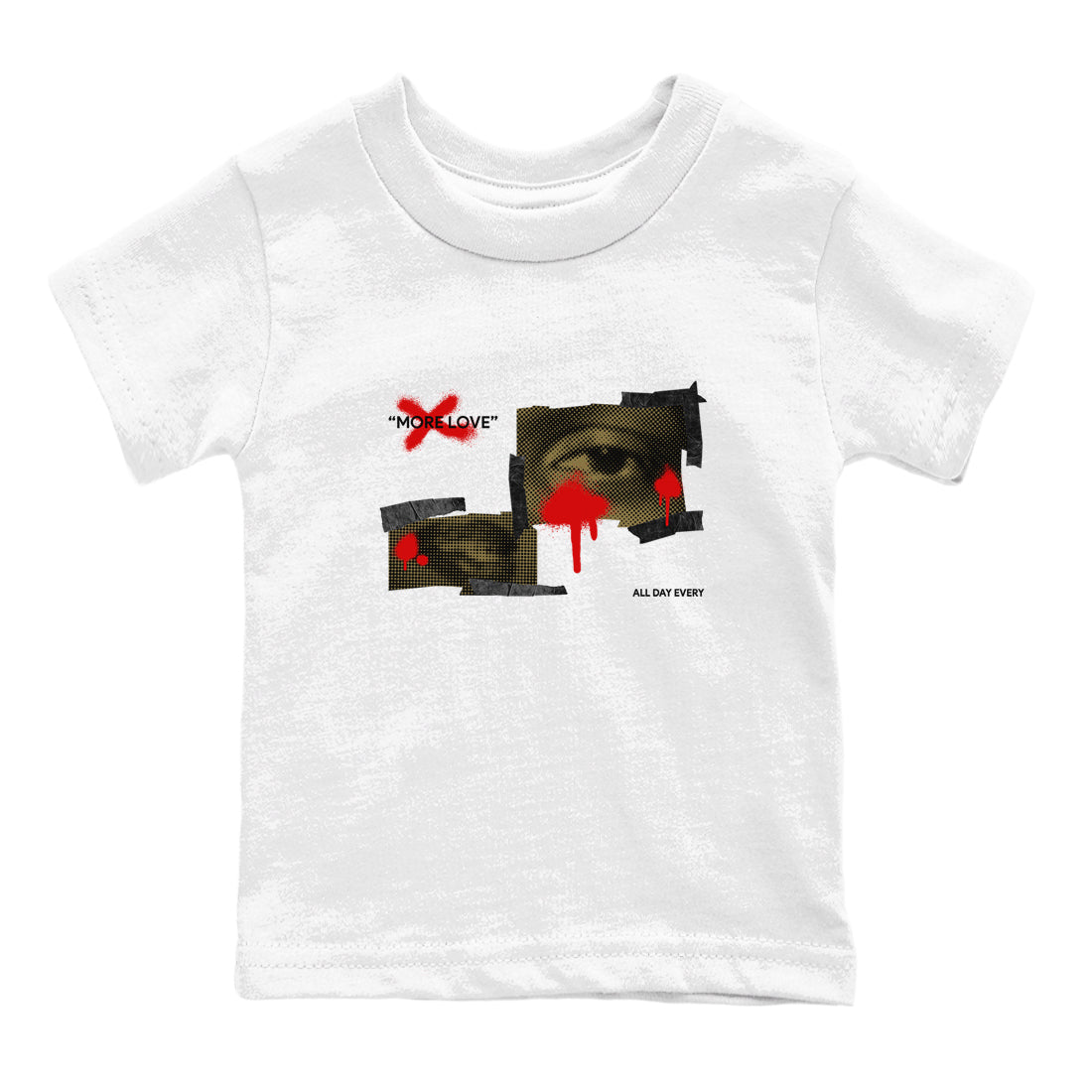 More Love snkmatch Tees Kids - Air Jordan 9 Olive