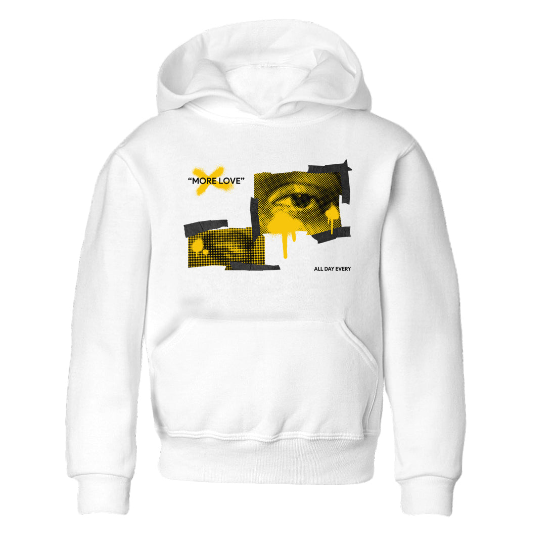 More Love snkmatch Tees Kids - Dunk High Pollen