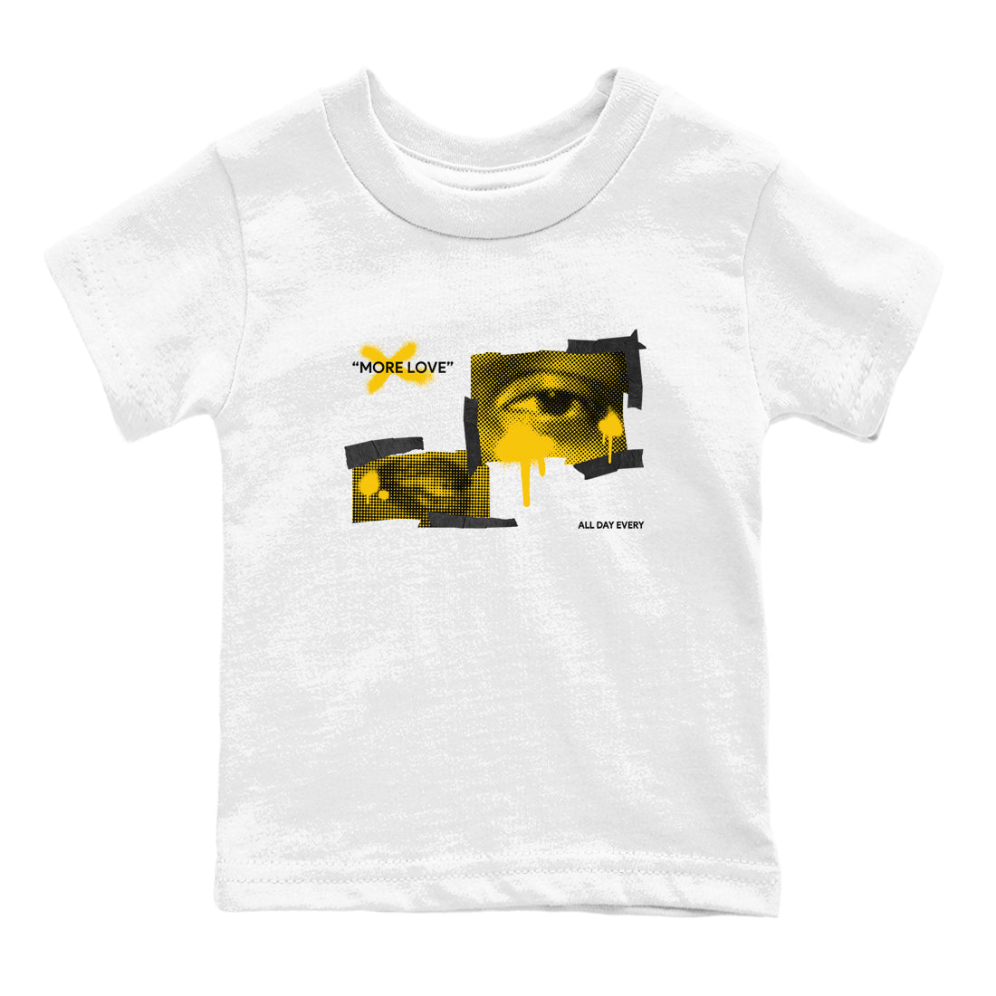 More Love snkmatch Tees Kids - Dunk High Pollen