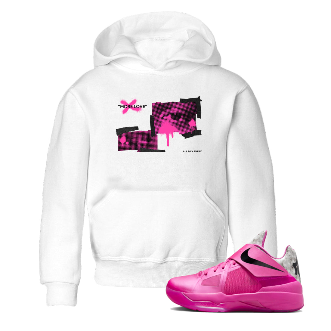 More Love snkmatch Tees Kids - KD 4 Aunt Pearl