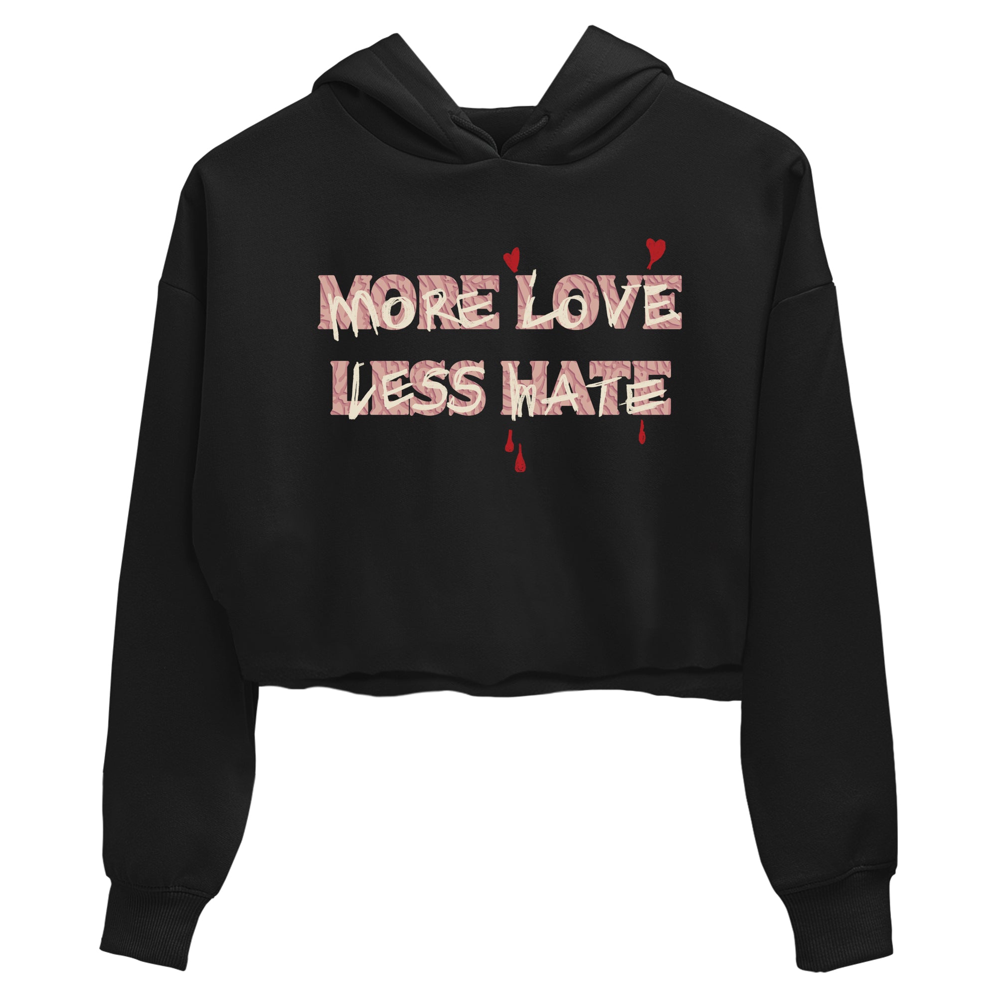 More Love Less Hate snkmatch Women's Top - Air Jordan 3 Valentines Day