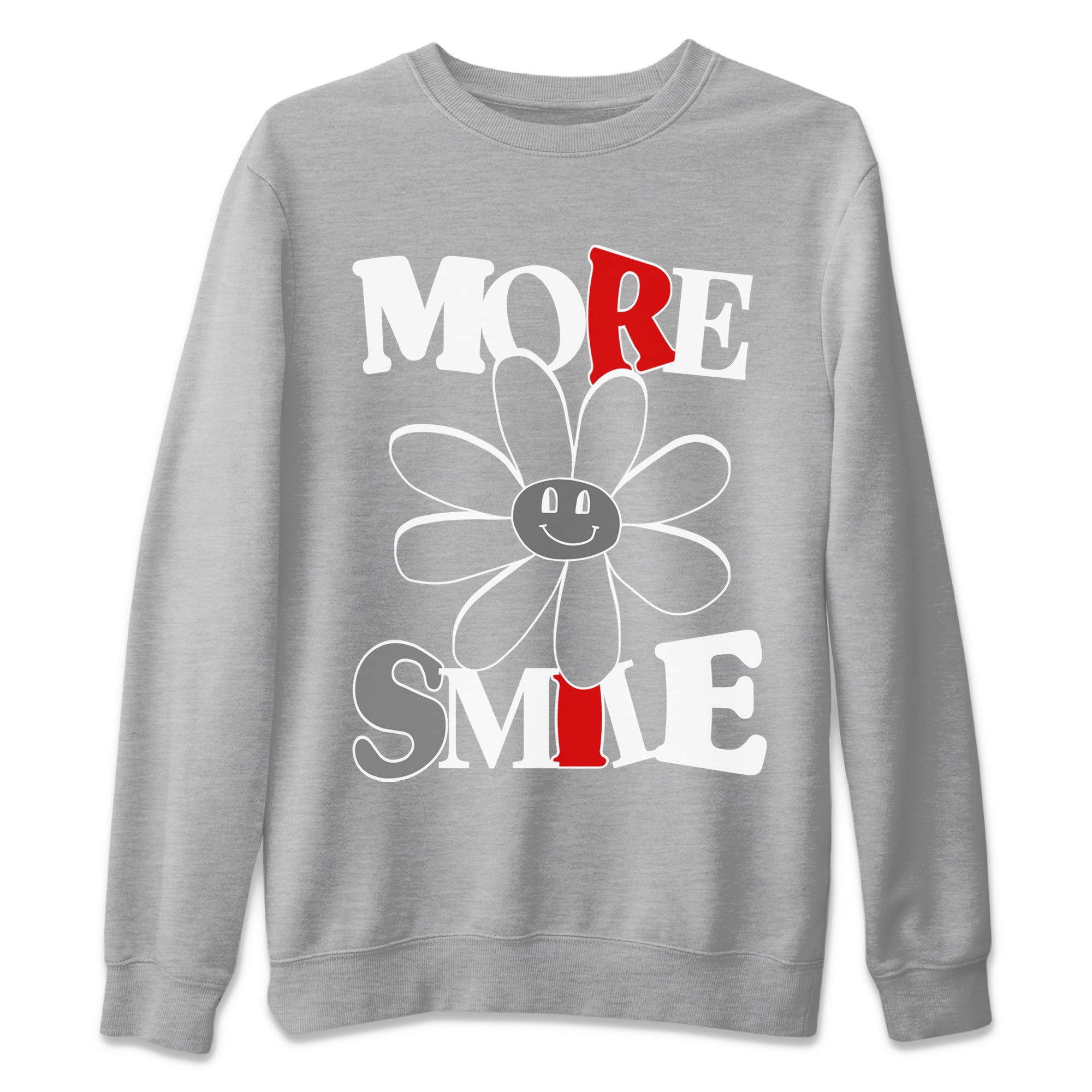 More Smile Unisex Tops - Air Jordan 13 Wolf Grey