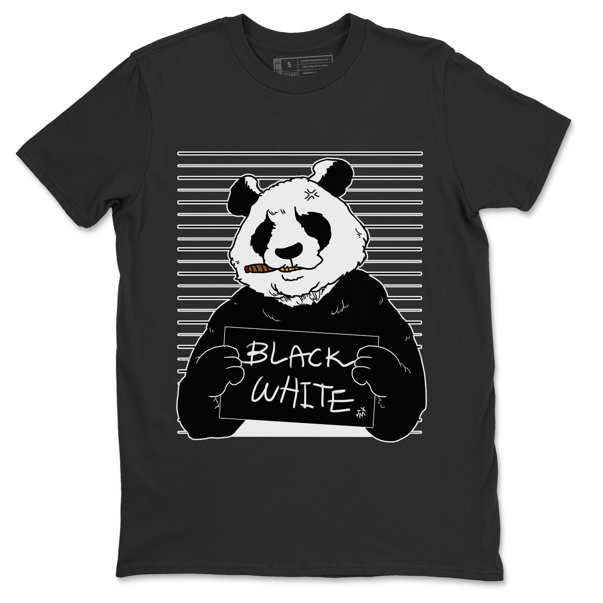 Mugshot Unisex Tops - Air Jordan 1 Black White