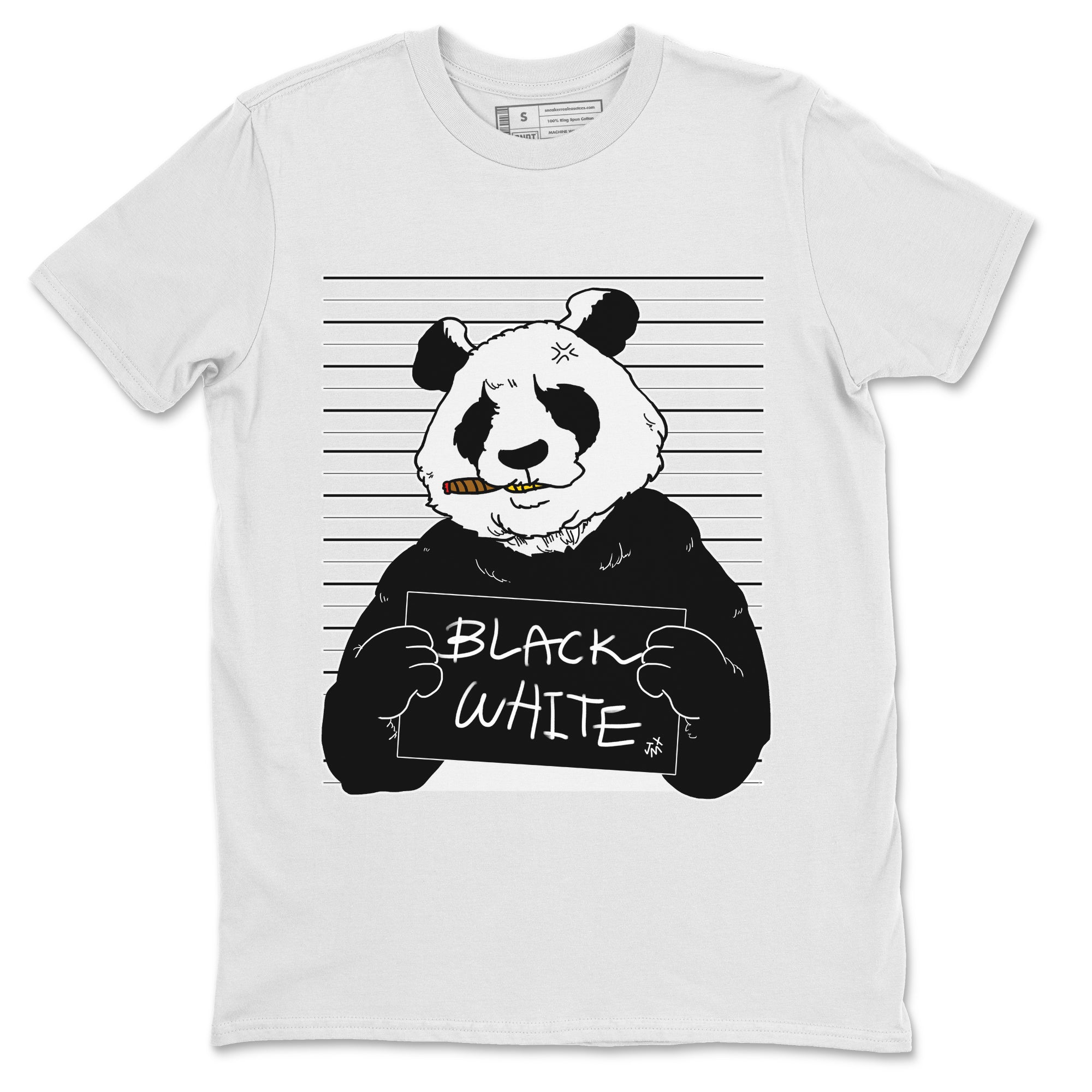 Mugshot Unisex Tops - Air Jordan 1 Black White
