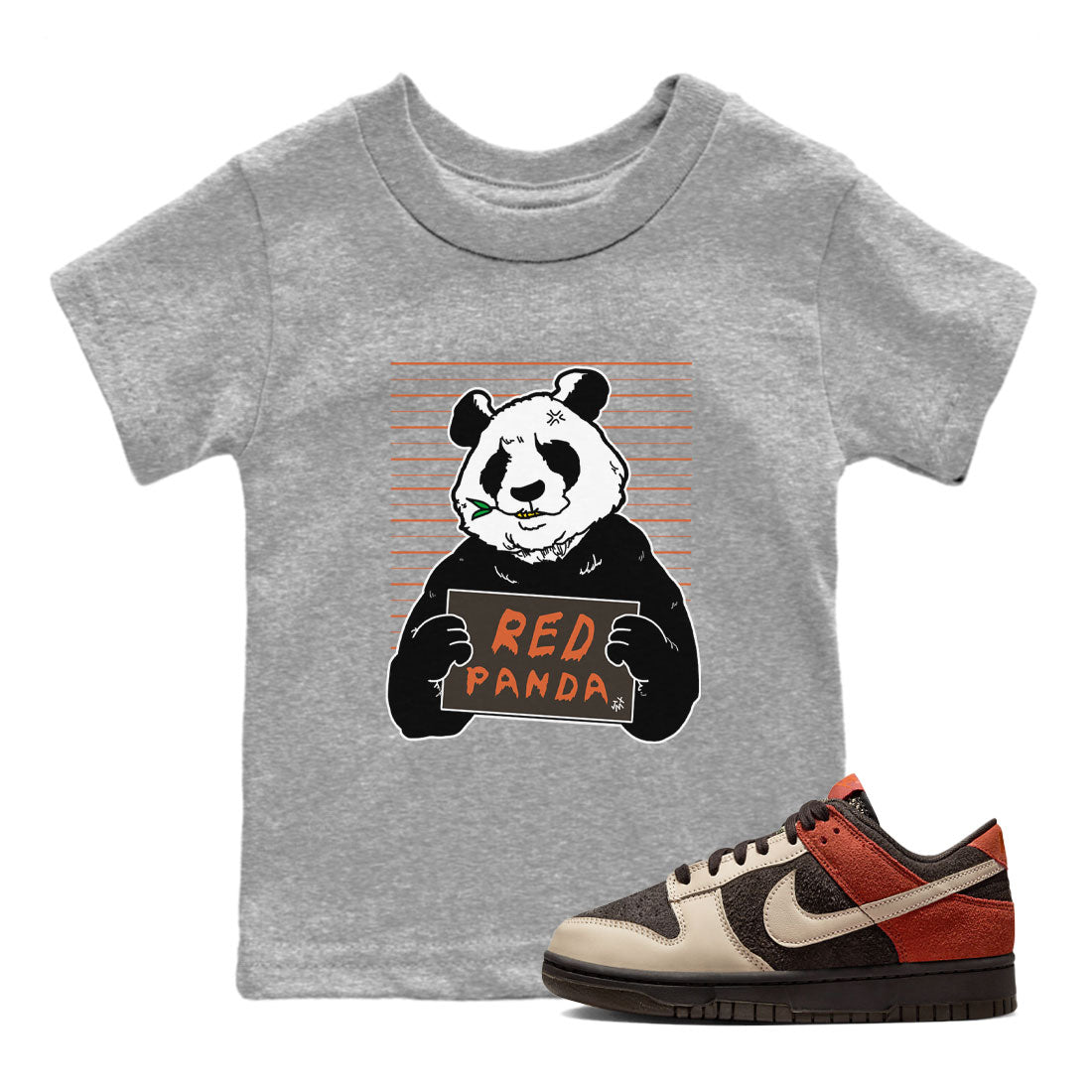 Mugshot snkmatch Tee Kids - Dunk Red Panda