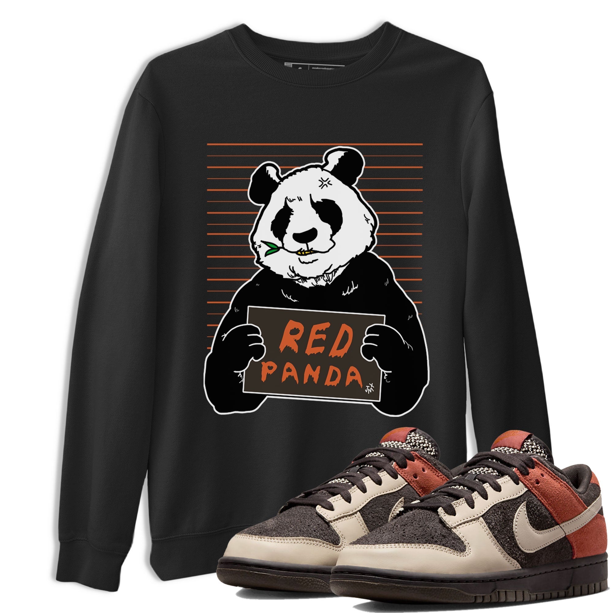 Mugshot snkmatch Tee - Dunk Red Panda